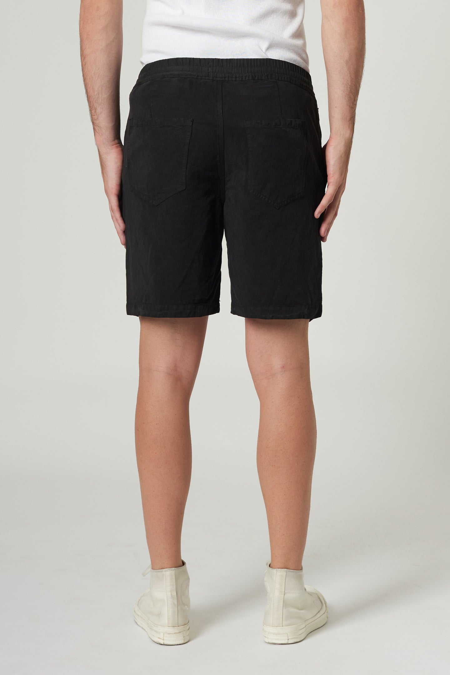 Lou Linen Short - Black