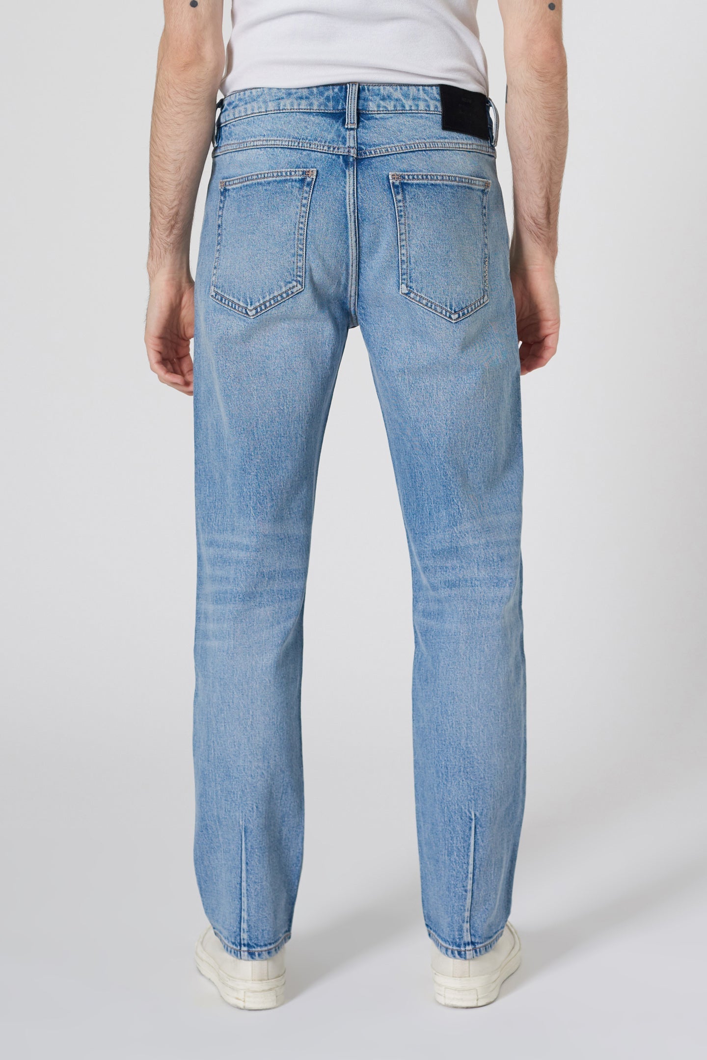 Ray Straight - Jupiter Neuw mid grey mens-jeans