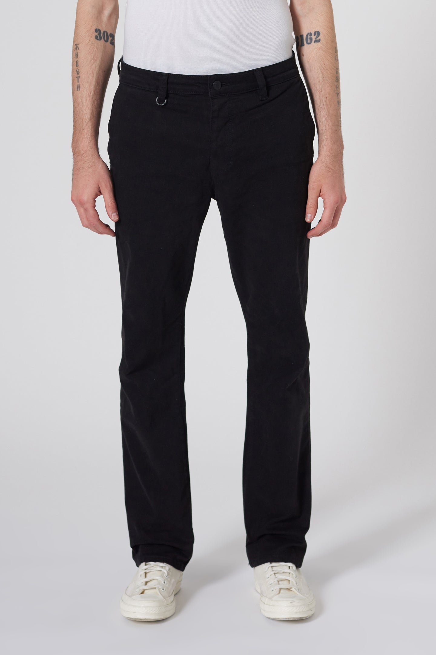 Rude Boy Twill Pant - Black