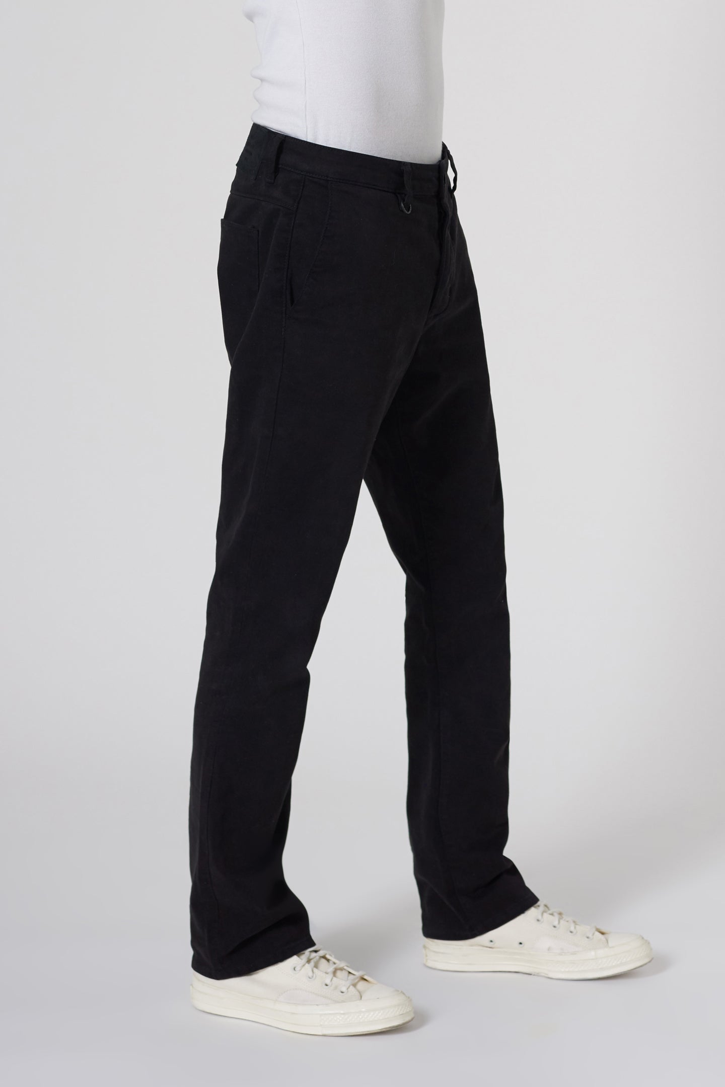 Rude Boy Twill Pant - Black