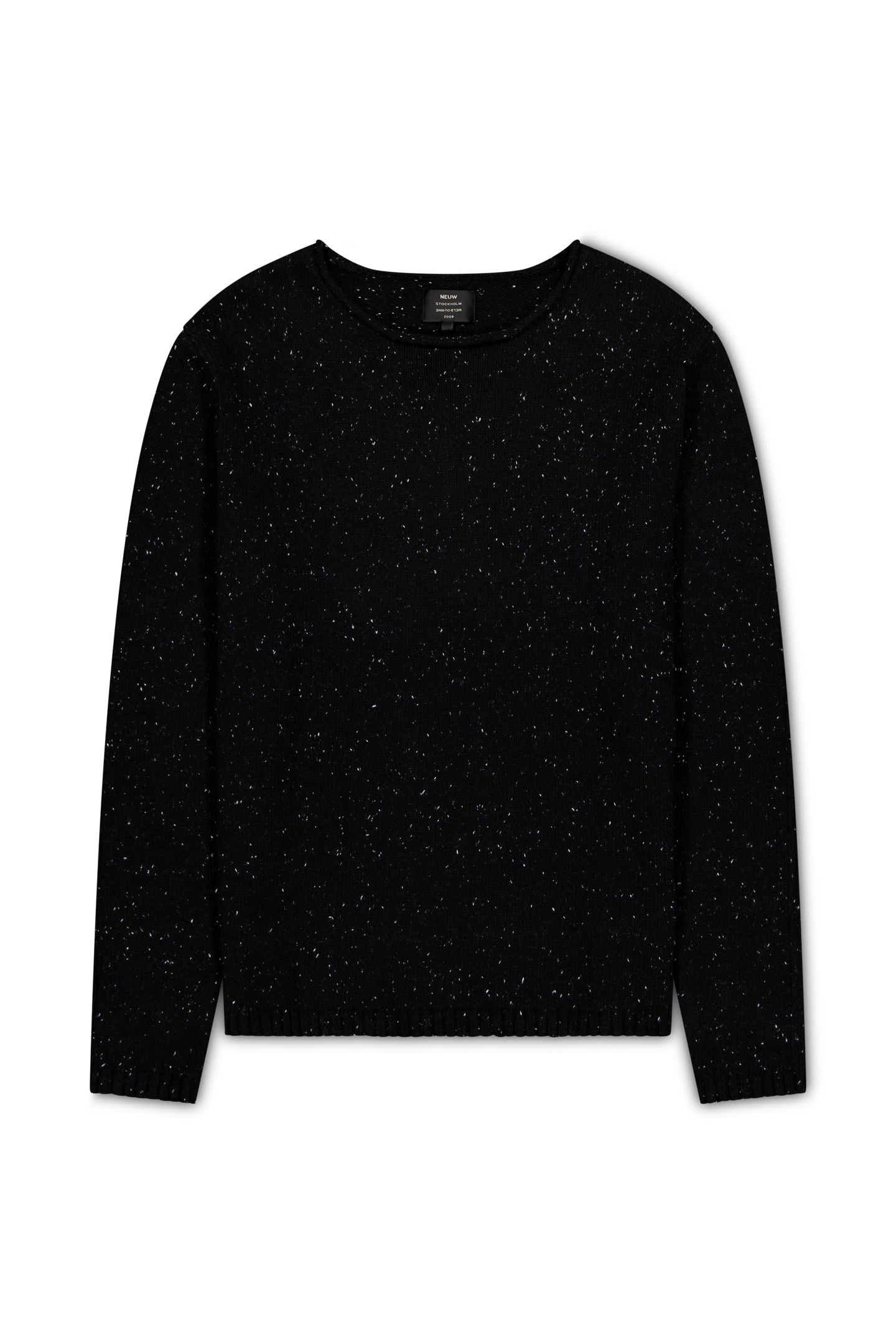 Chain Knit Crew - Black