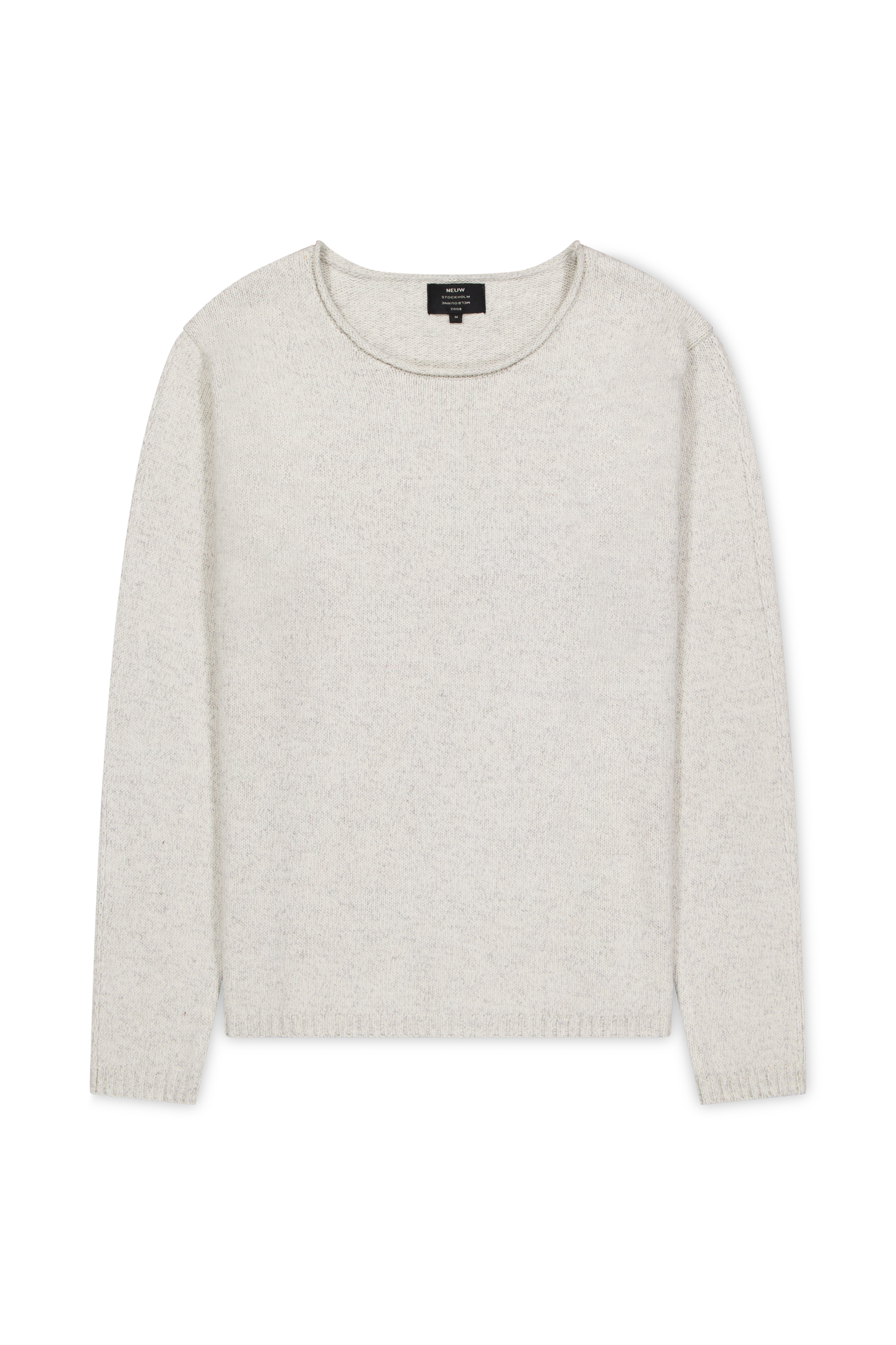 Chain Knit Crew - Chalk