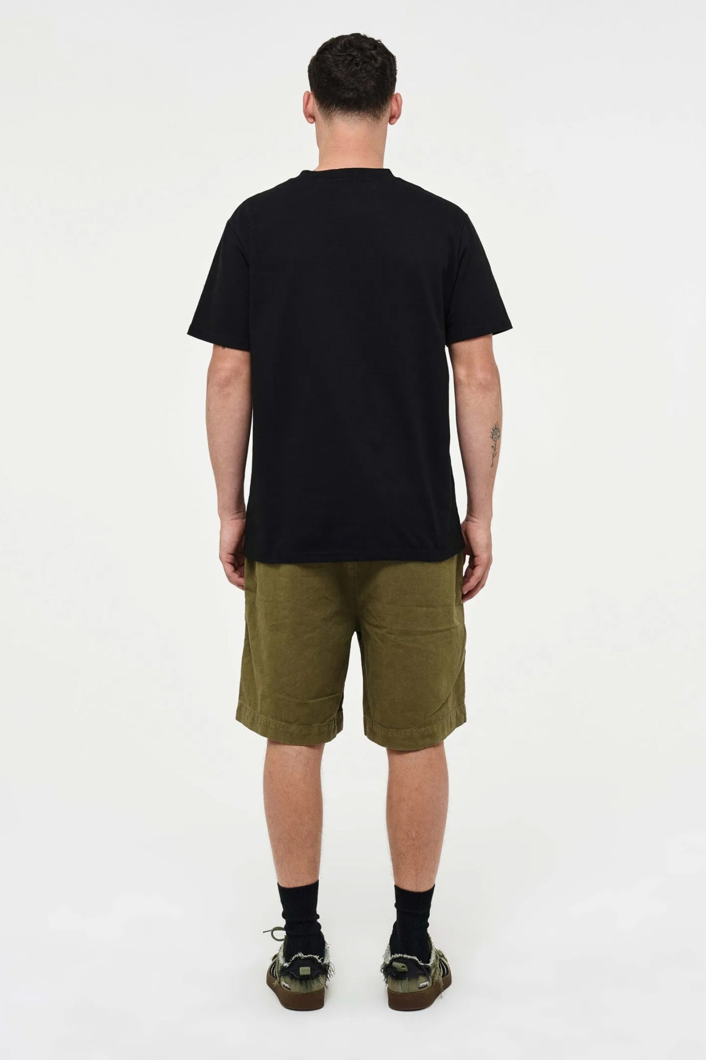 River Relaxed Short - Bright Military