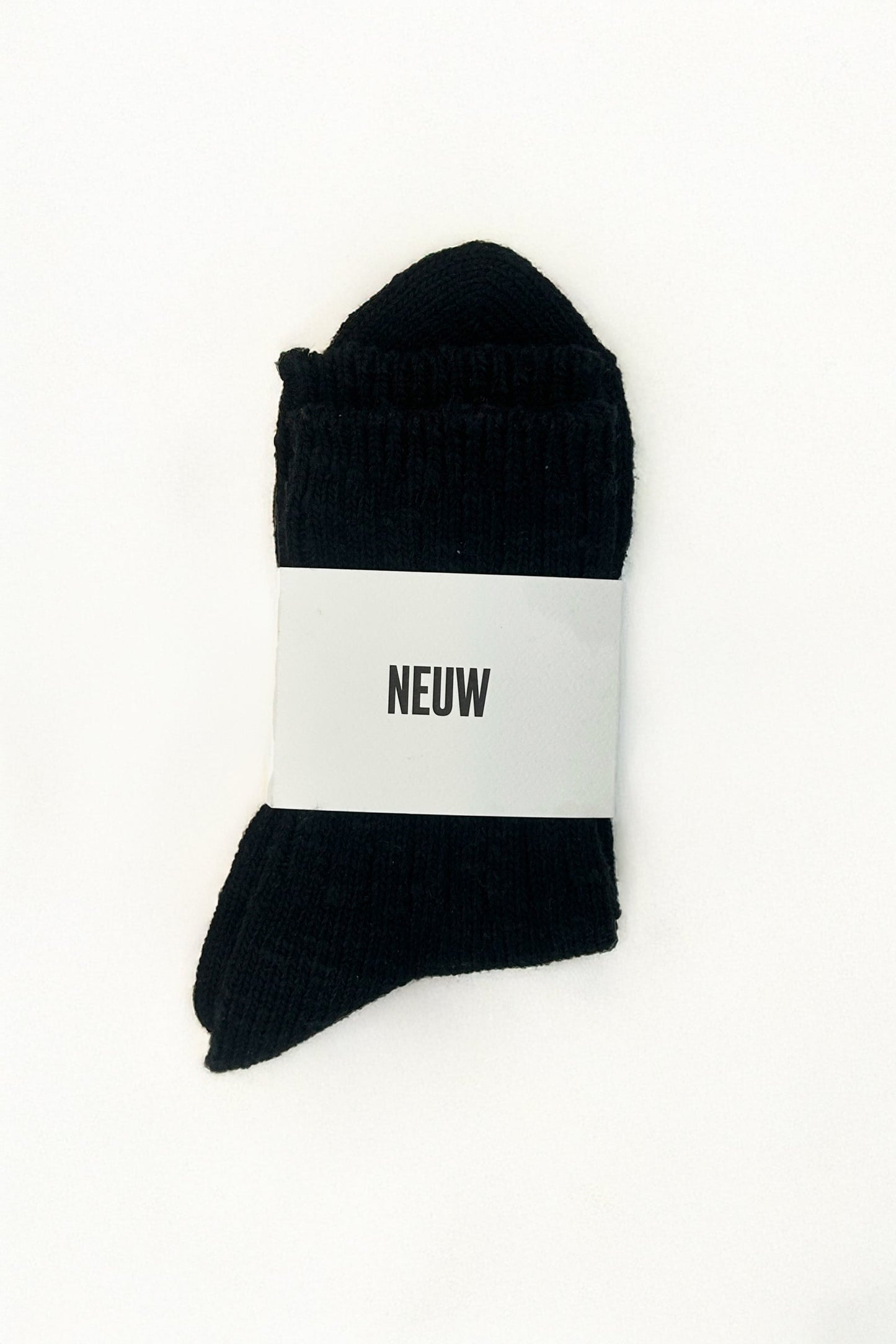 AMU Slub Sock - Black