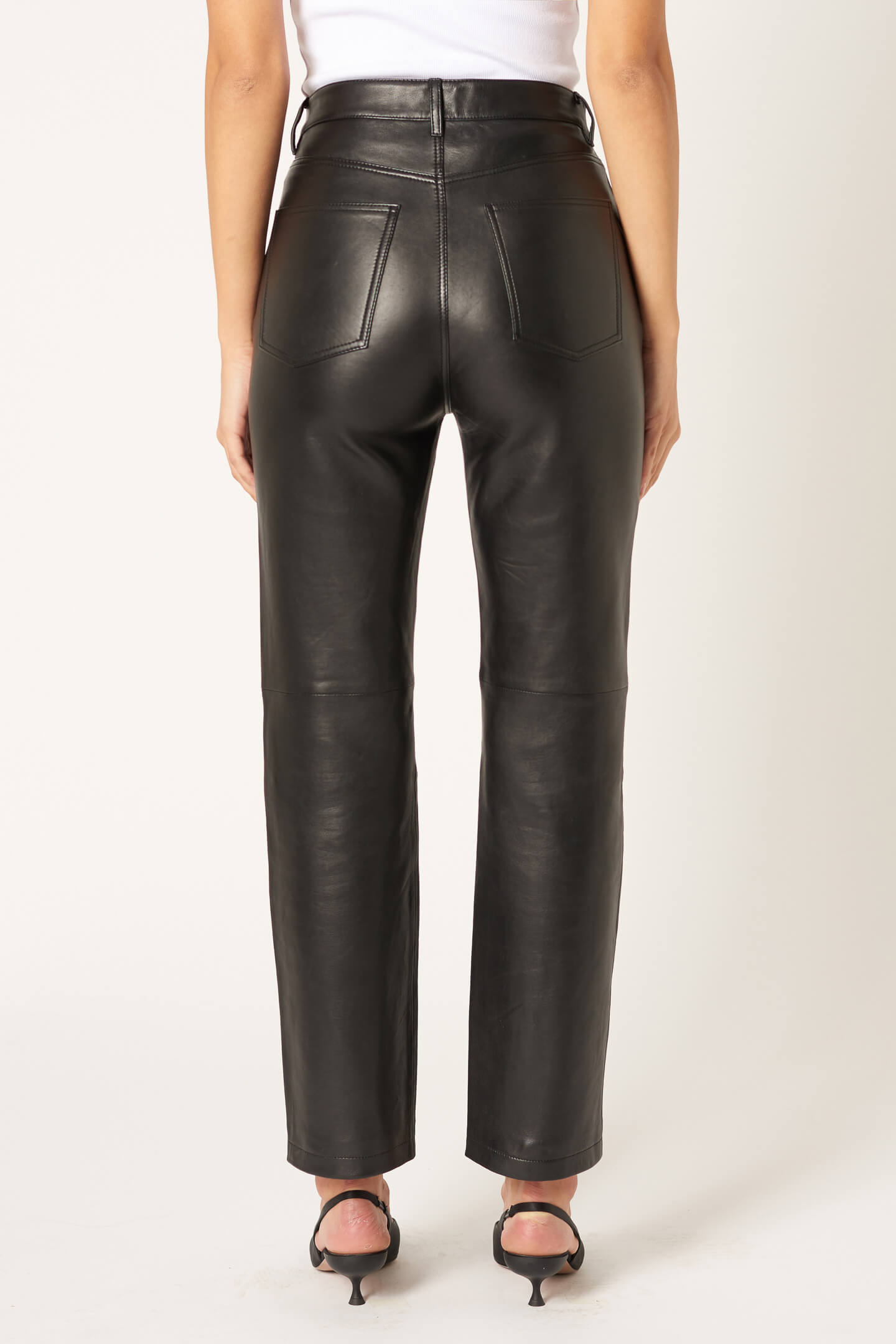 Nico Straight - Black Leather