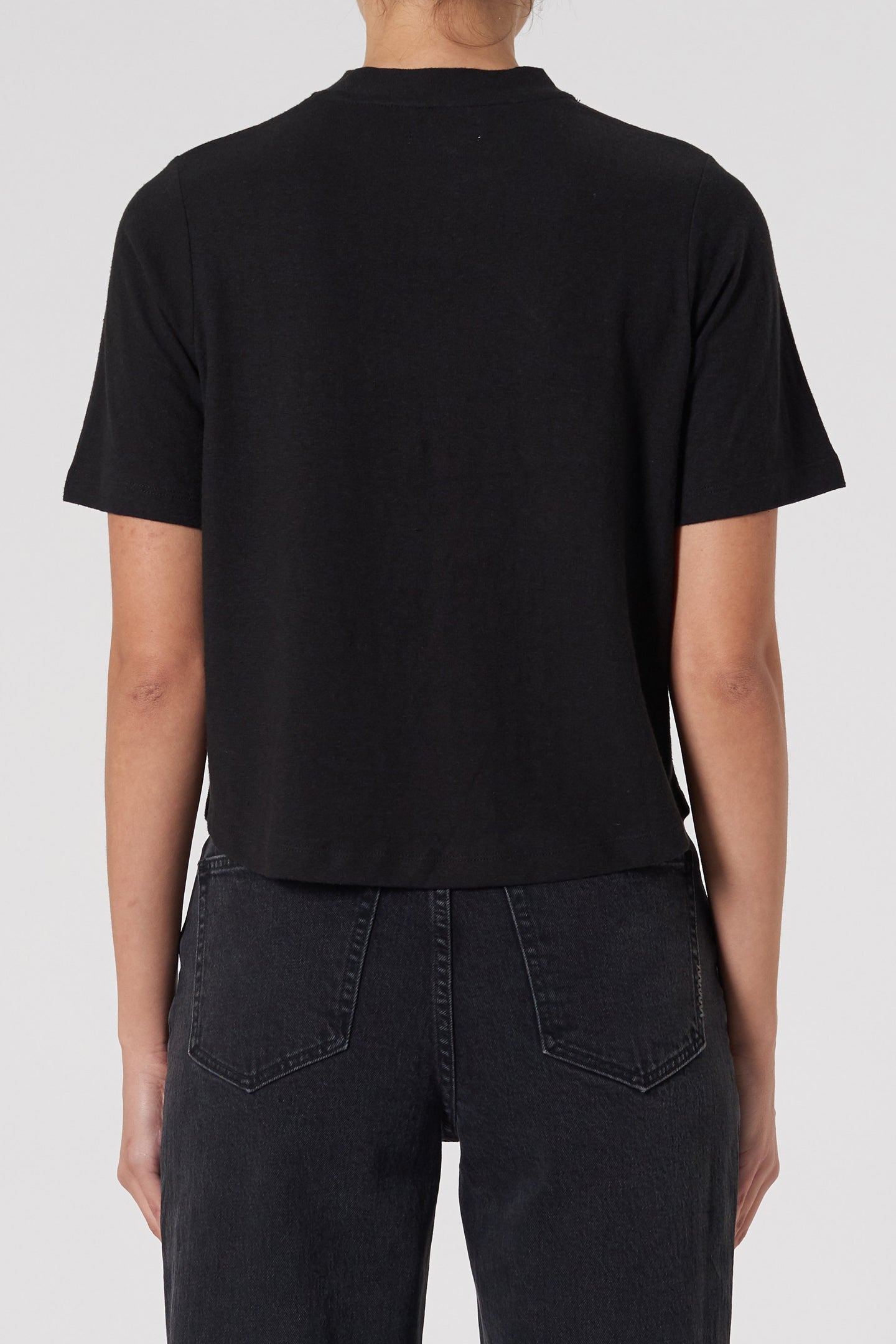 Juno Layer Tee - Washed Black