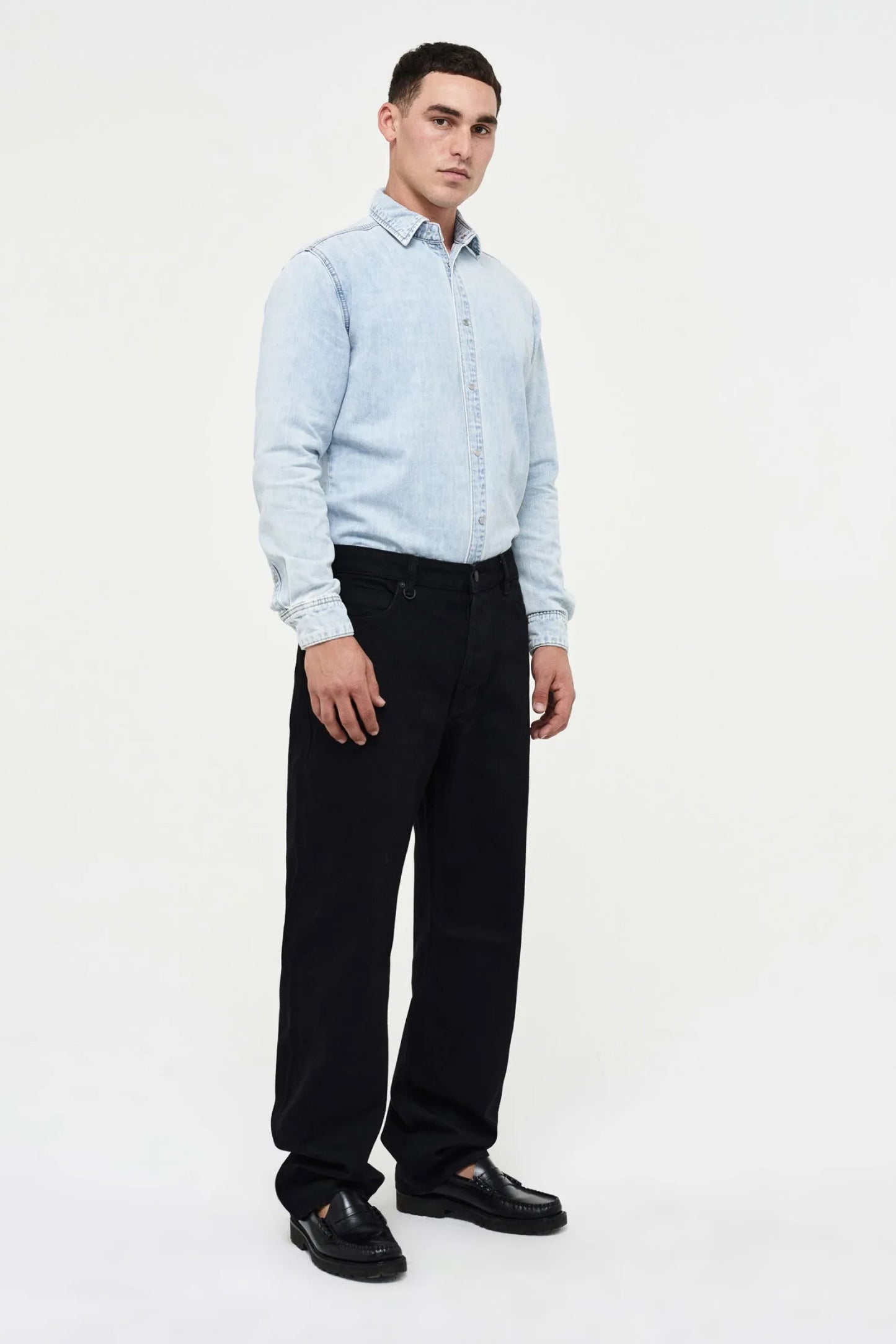 Curtis Ls - Denim