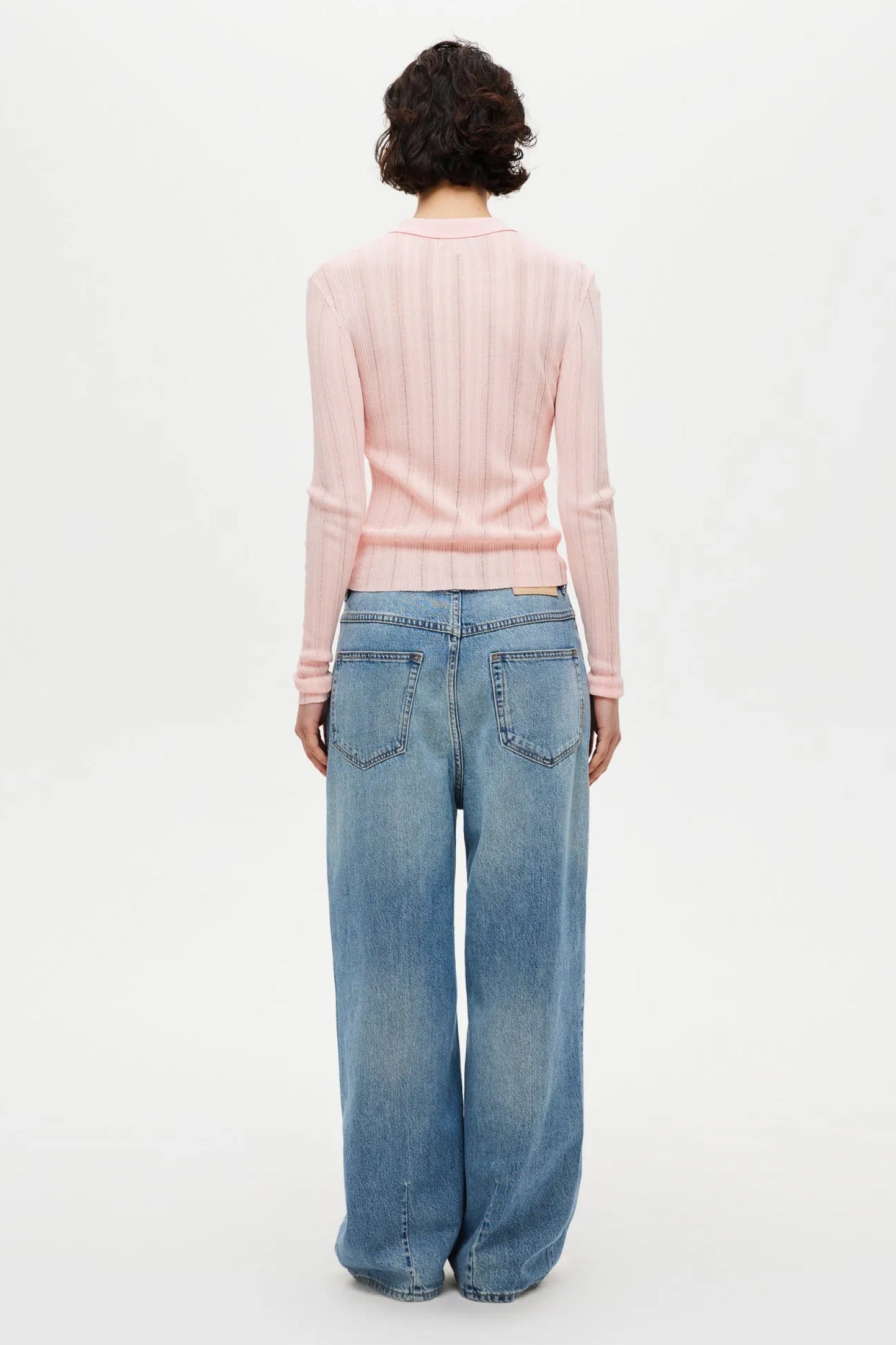 Opal Knit Cardigan - Peony