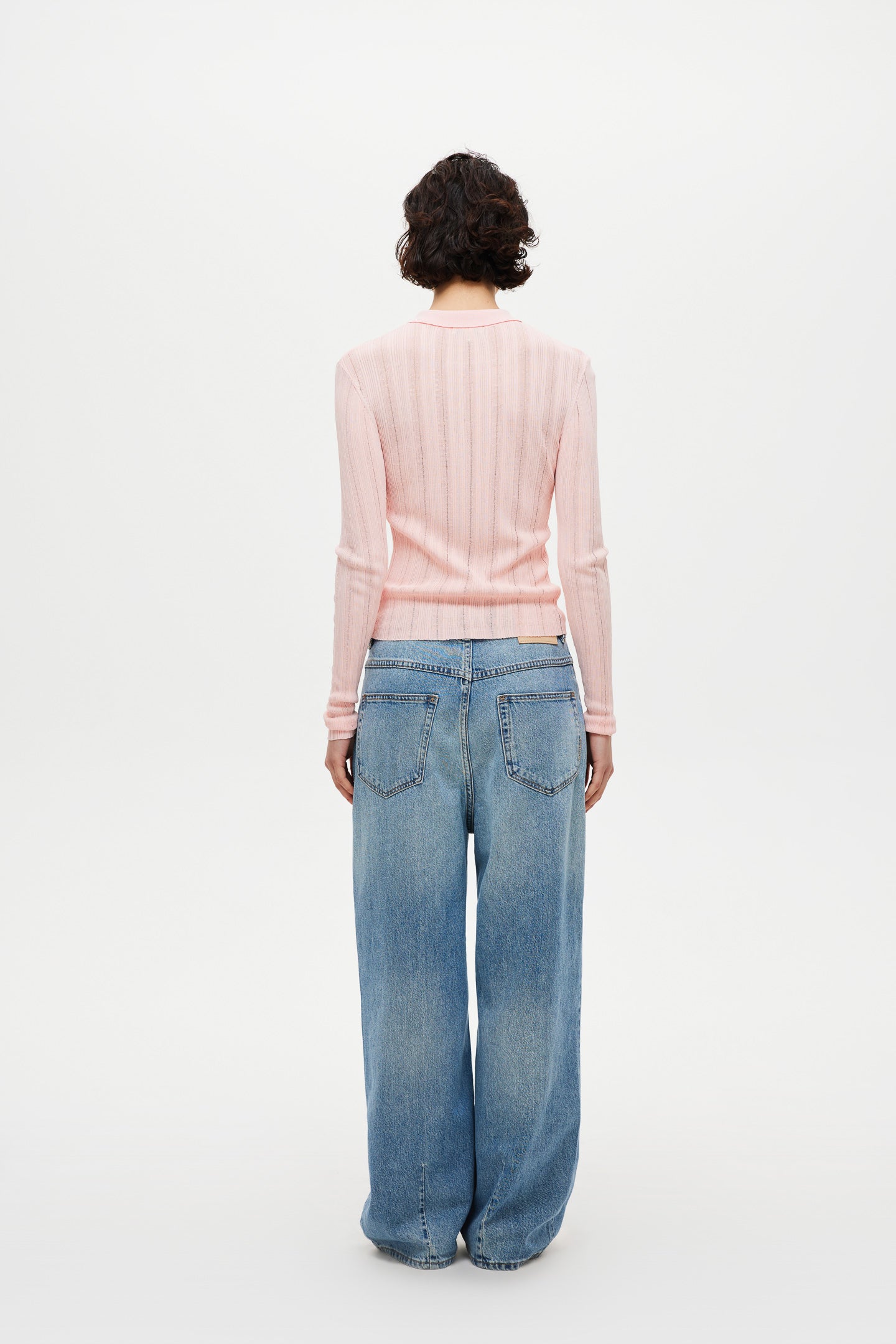 Opal Knit Cardigan - Peony