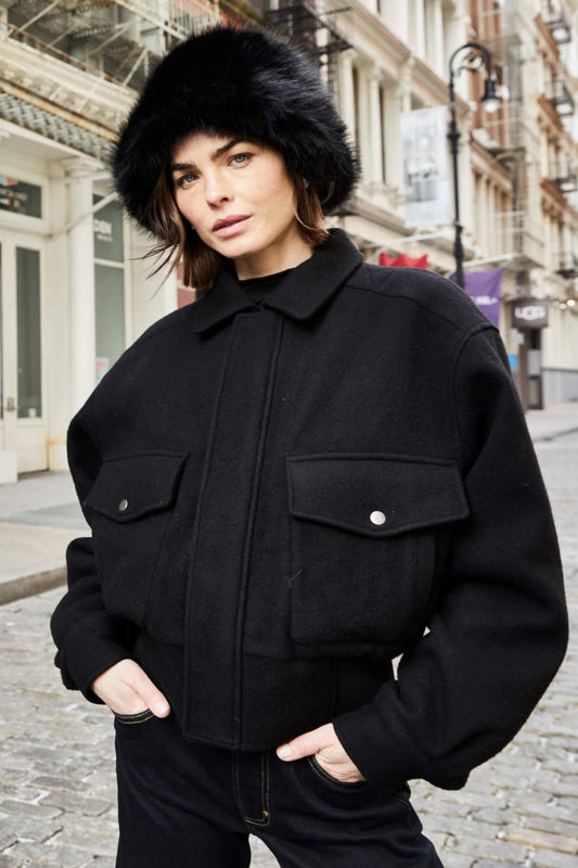 Casablanca Wool Bomber