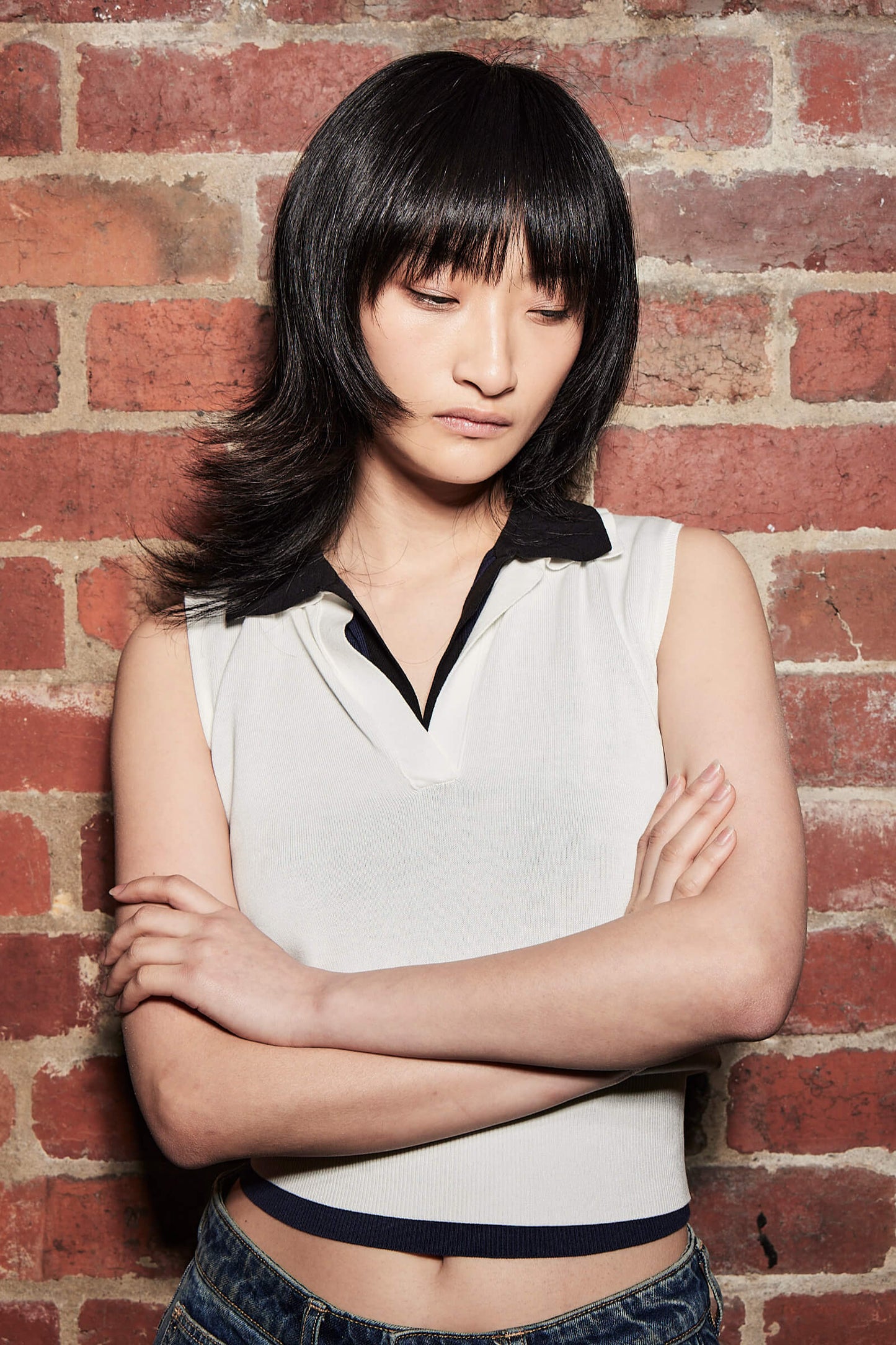 Disco Top - Cream White