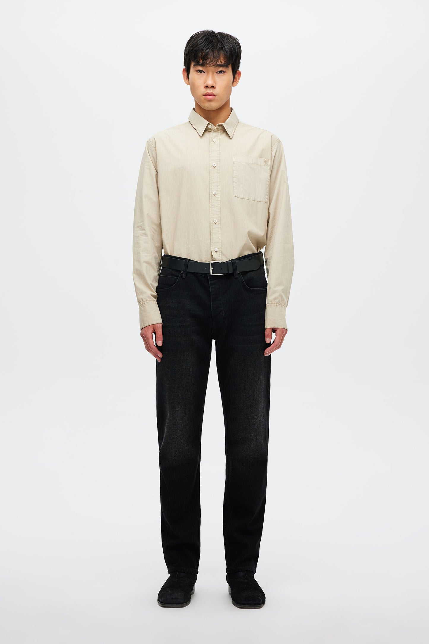 Regular Fit Shirt - Stone