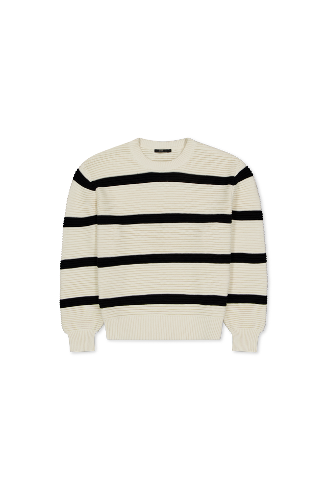 Stripe Knit Crew
