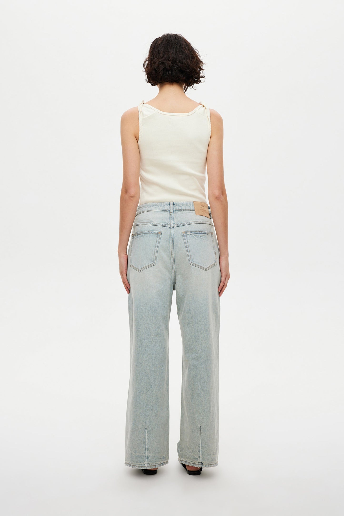 Jonesy Twist Top - Ivory