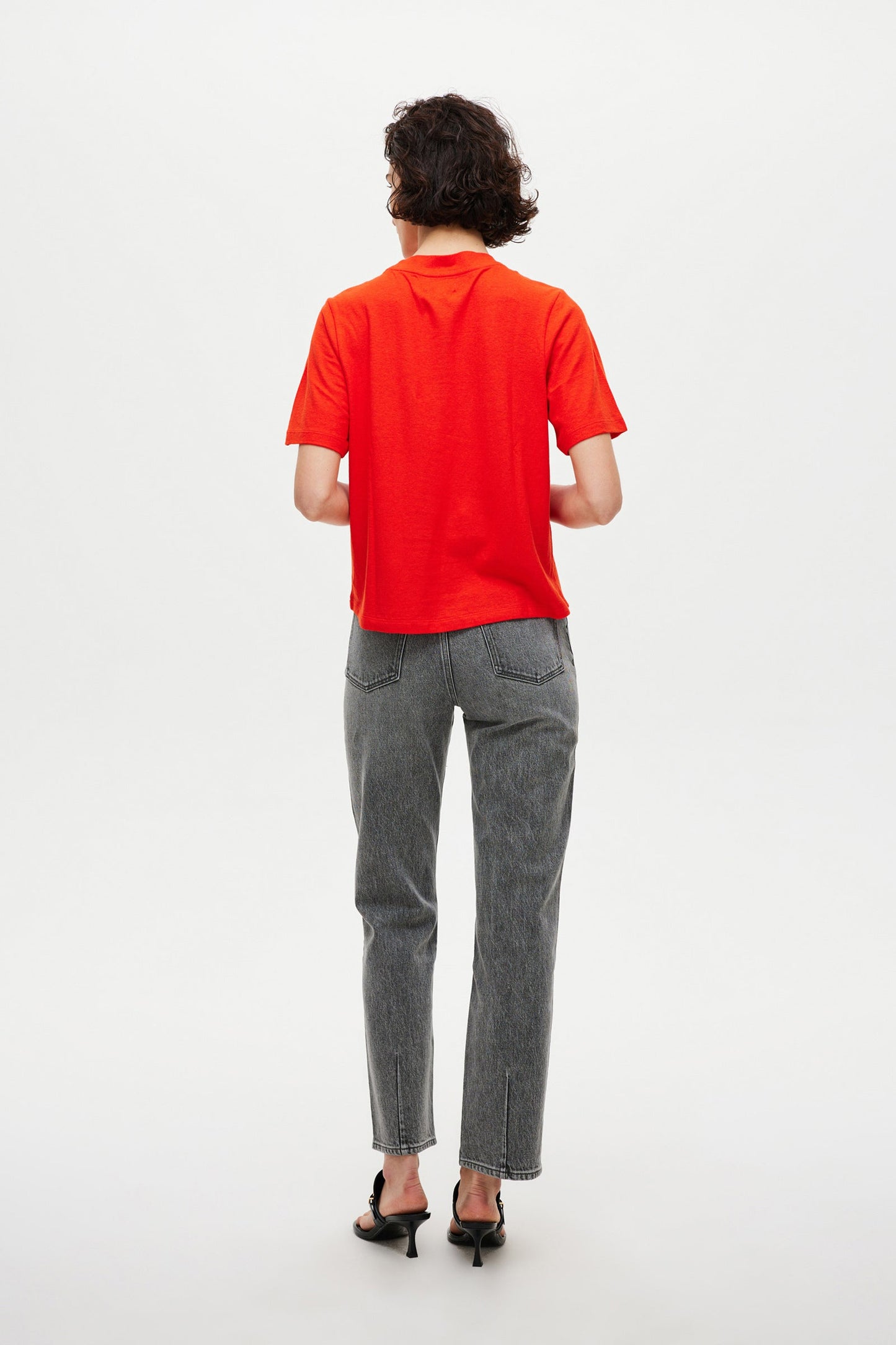 Juno Layer Tee - Vermillion