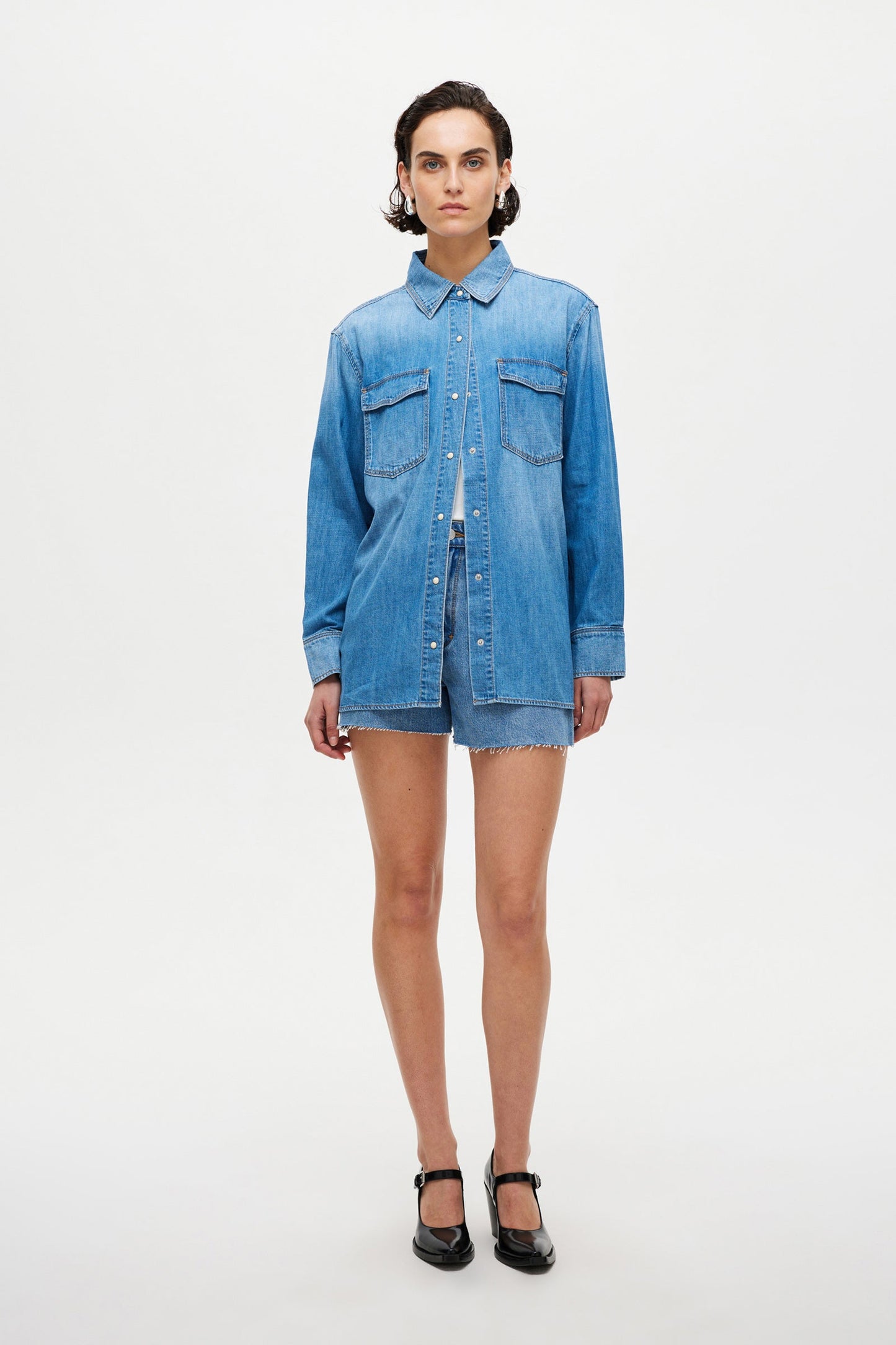 Bowery Denim Shirt - Vision