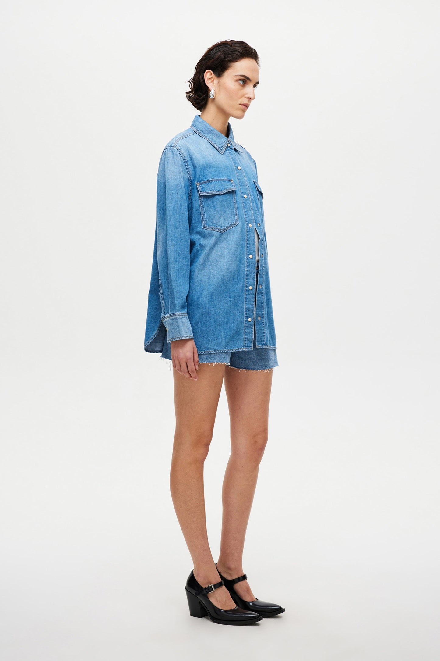 Bowery Denim Shirt - Vision