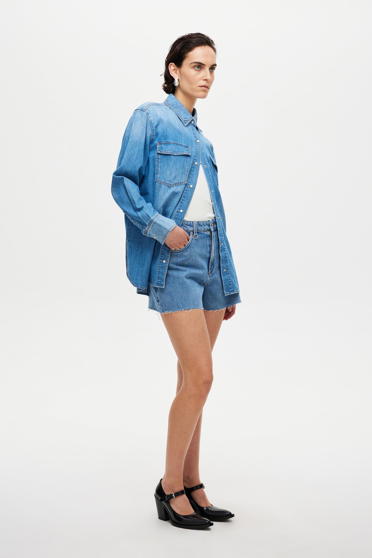 Bowery Denim Shirt - Vision