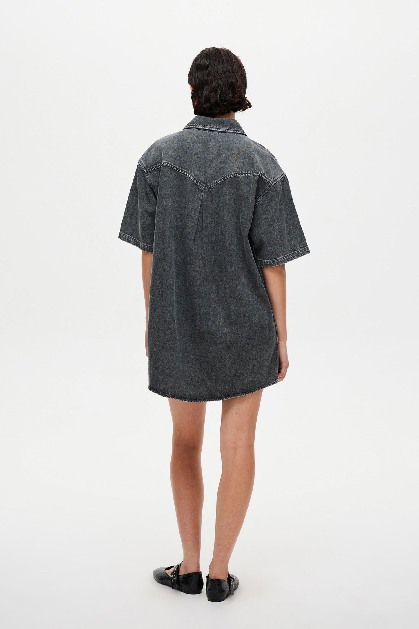 Canyon Shirt Dress - Stone