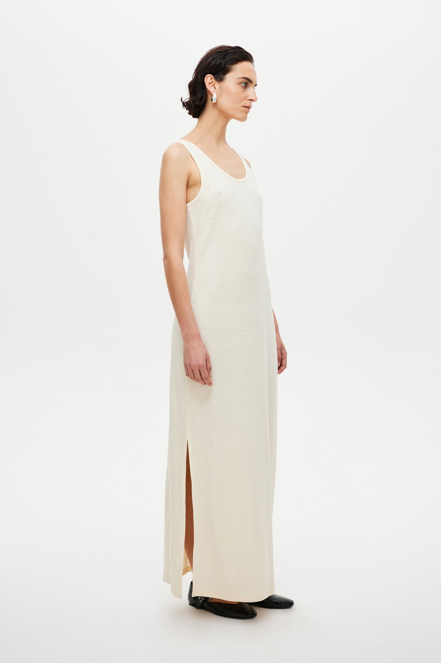 Juno Tank Dress - Ivory