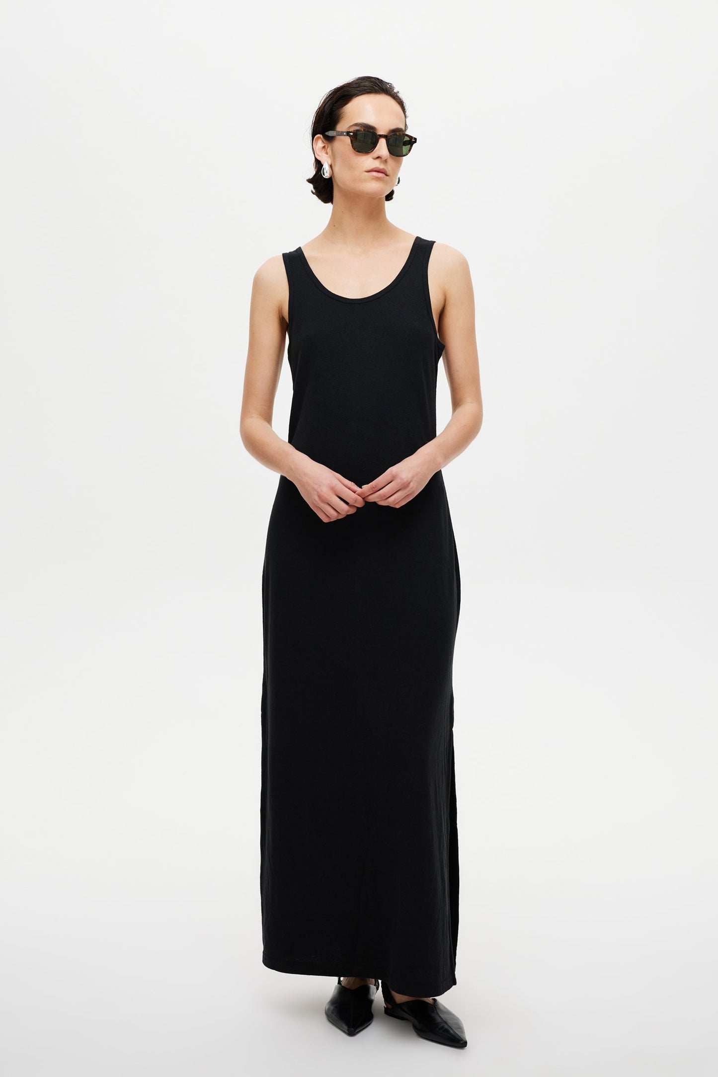 Juno Tank Dress - Black
