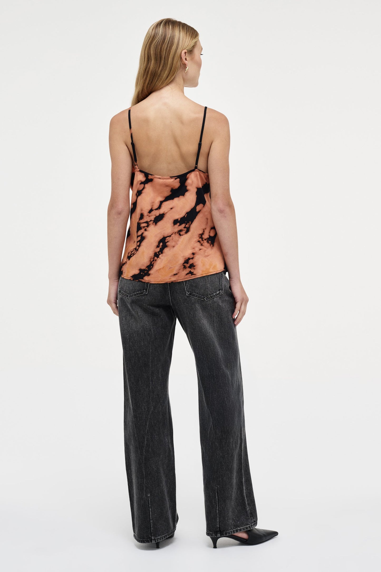 Mika Cami Bleached Black