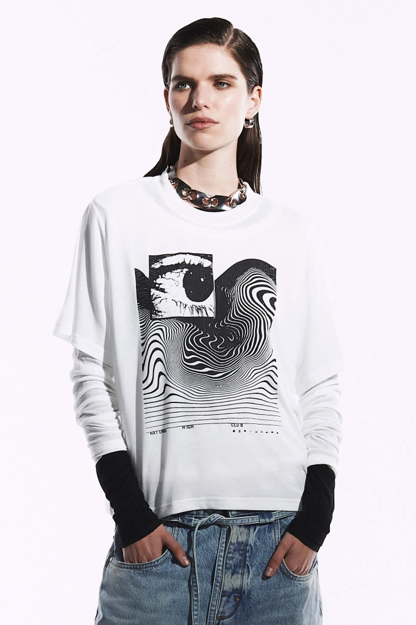 Natty High Print Tee