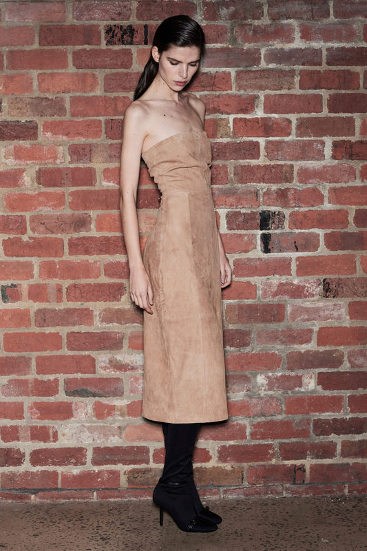 Rena Suede Dress