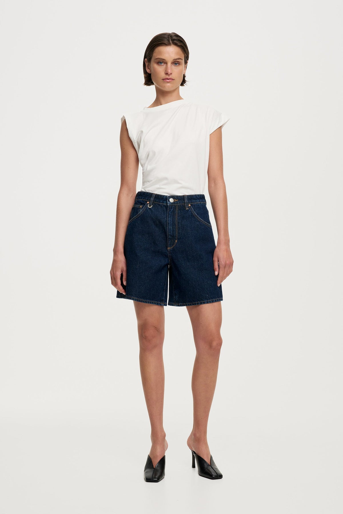 Carly Denim Shortss - Paris