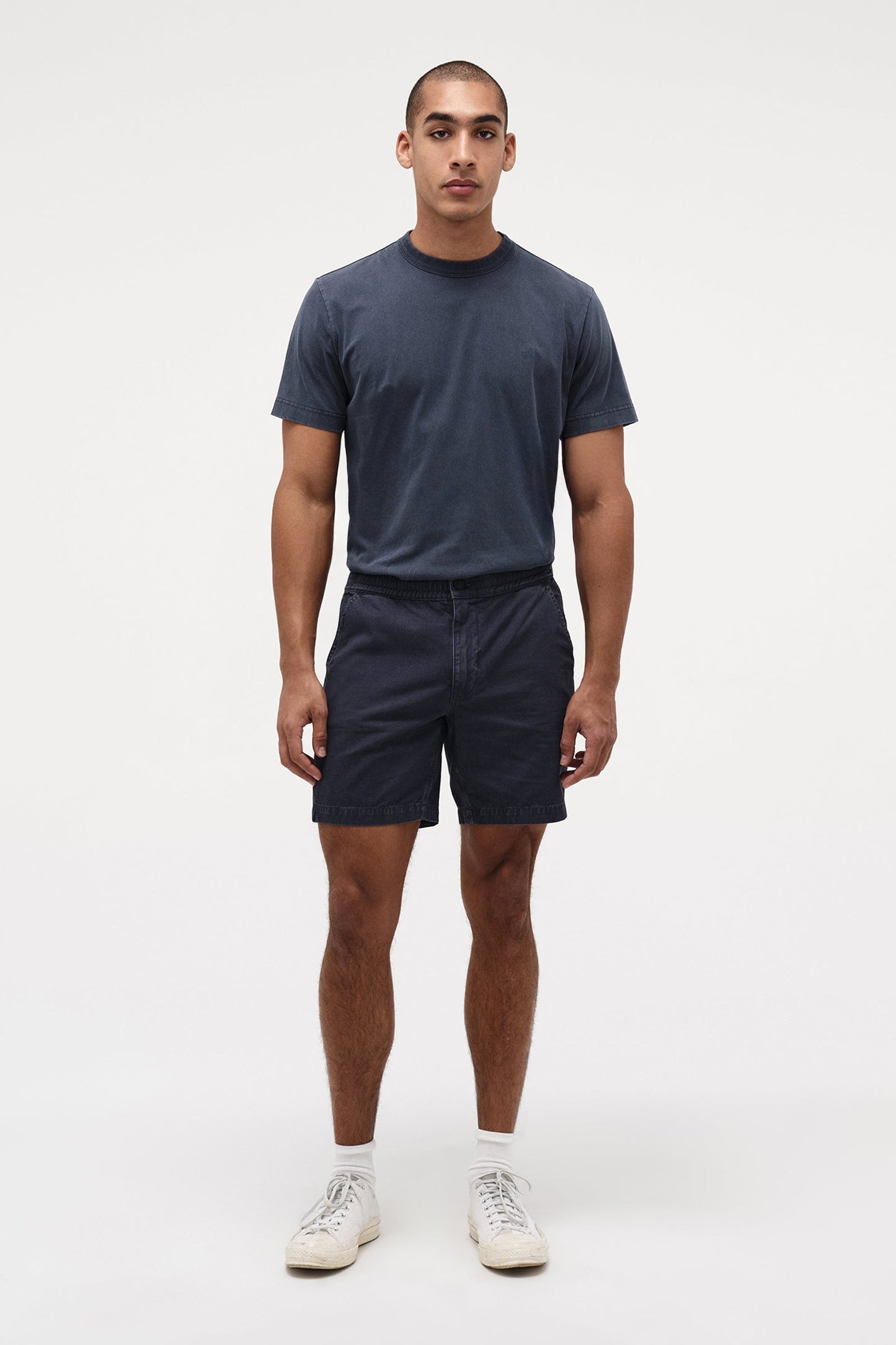 Lou Boxer Short Canvas - Slate
