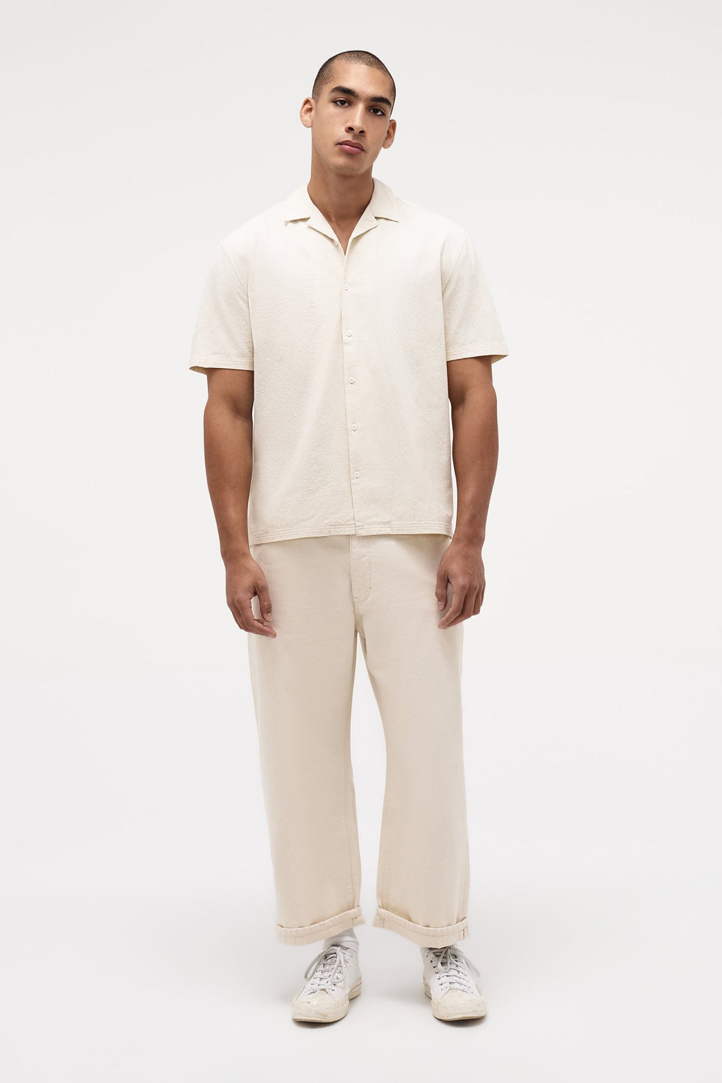 Cotton Crepe SS Shirt