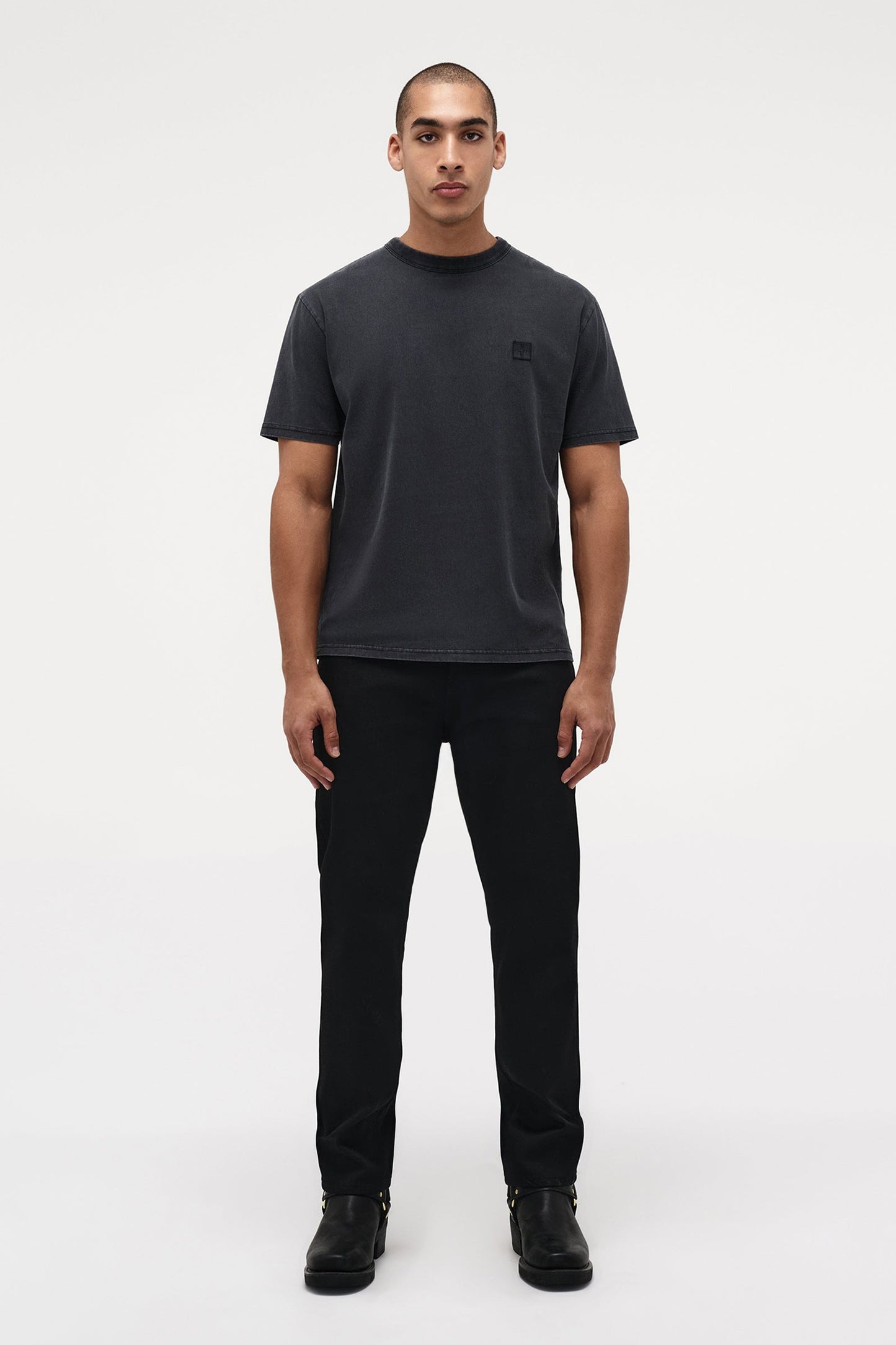 Natural High Tee - Washed Black