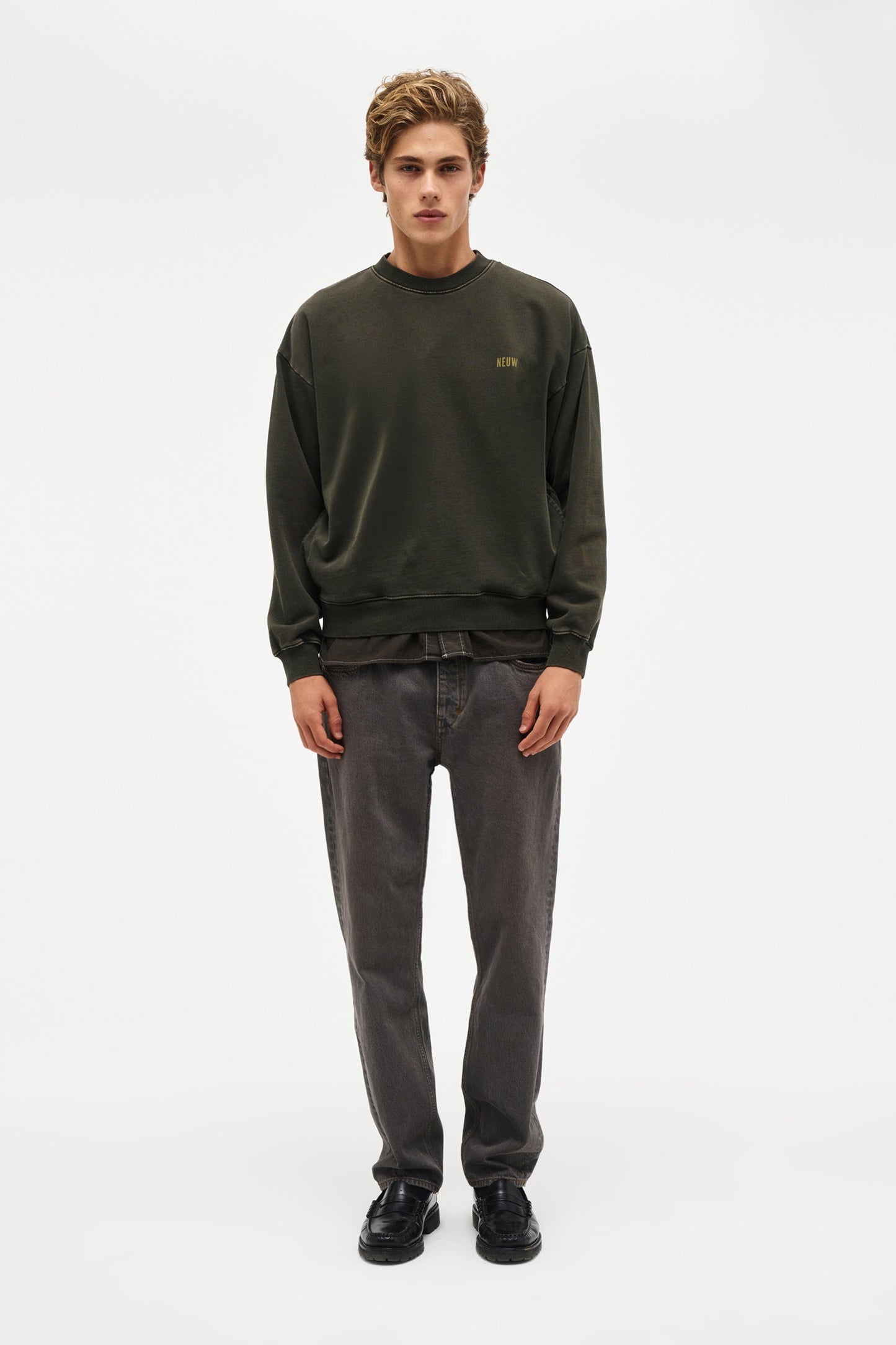 Neuw Wordmark Crew - Dark Military