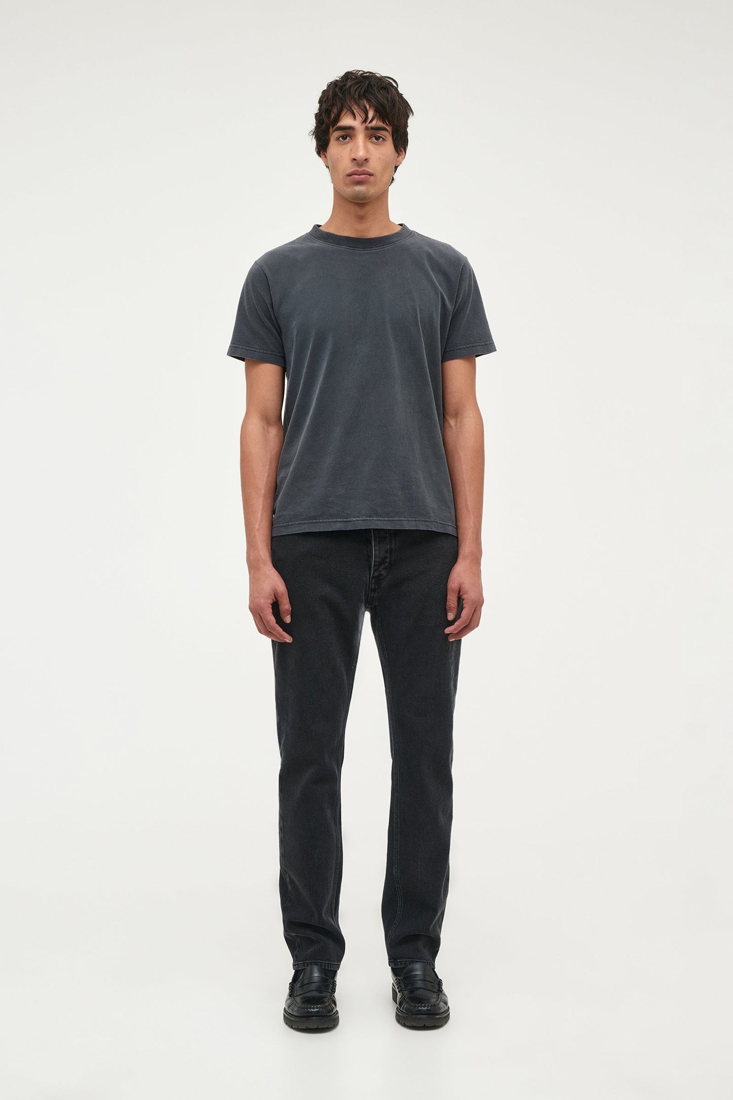 Vintage Layer Tee - Washed Black
