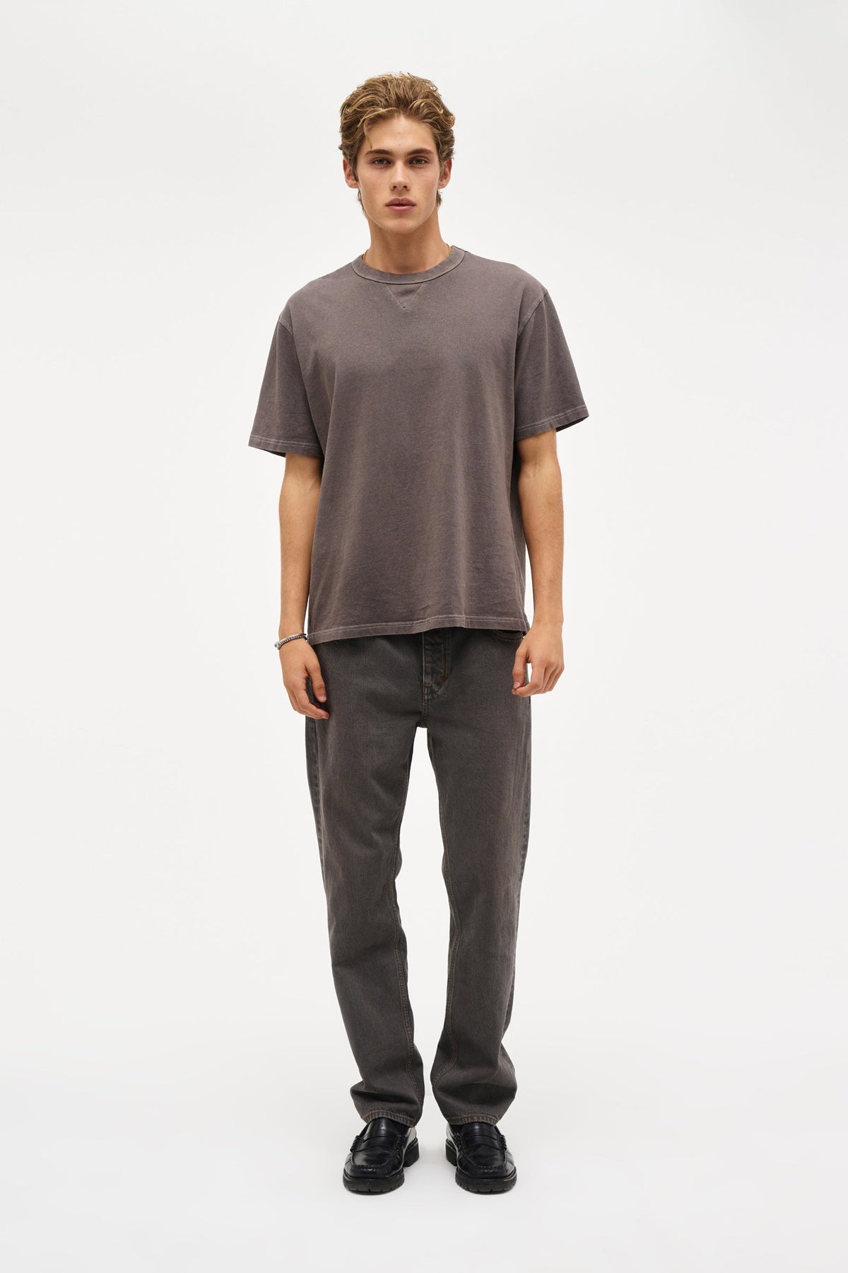 Base Tee Over Dyed - Shadow
