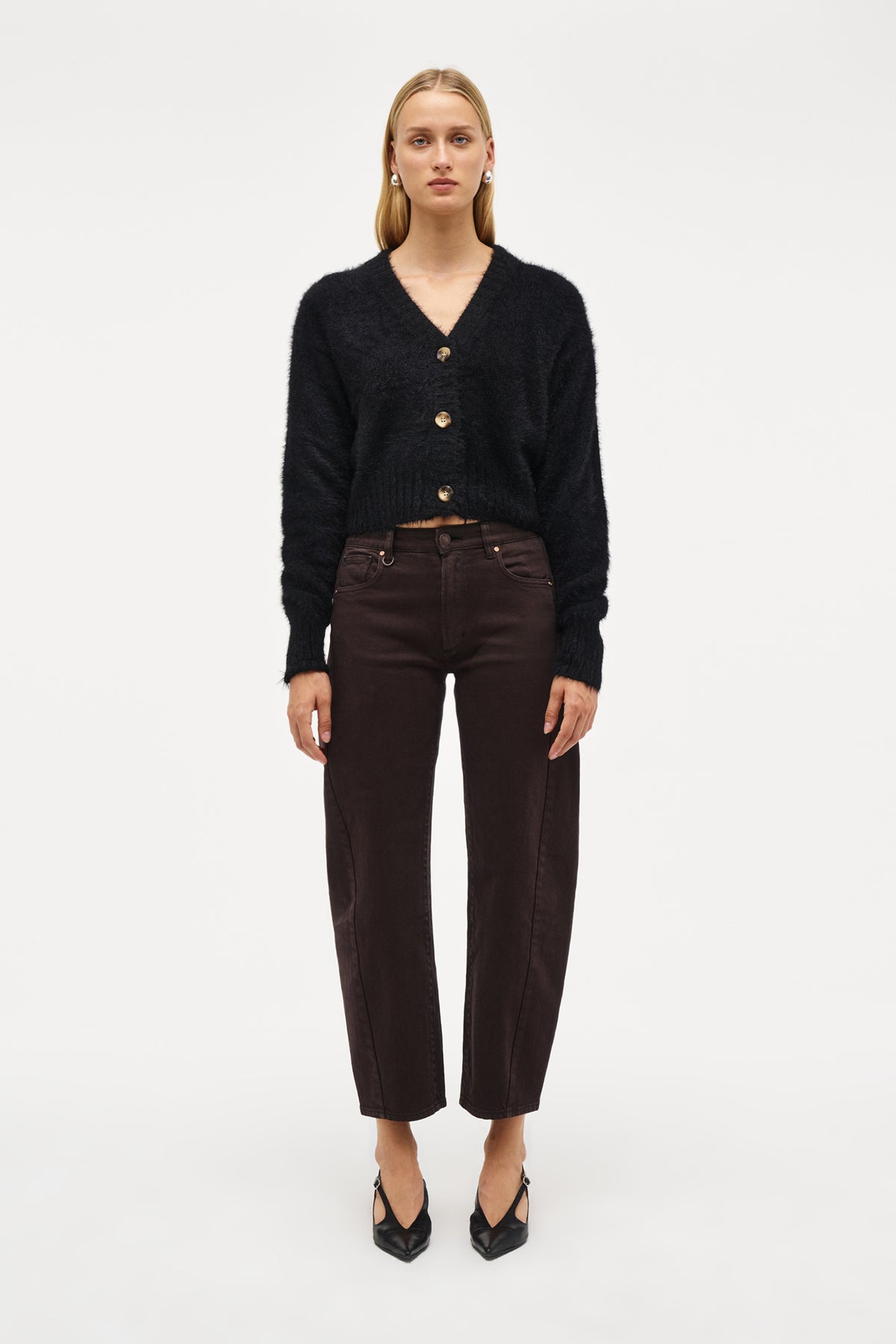 Kate Knit Cardigan - Black