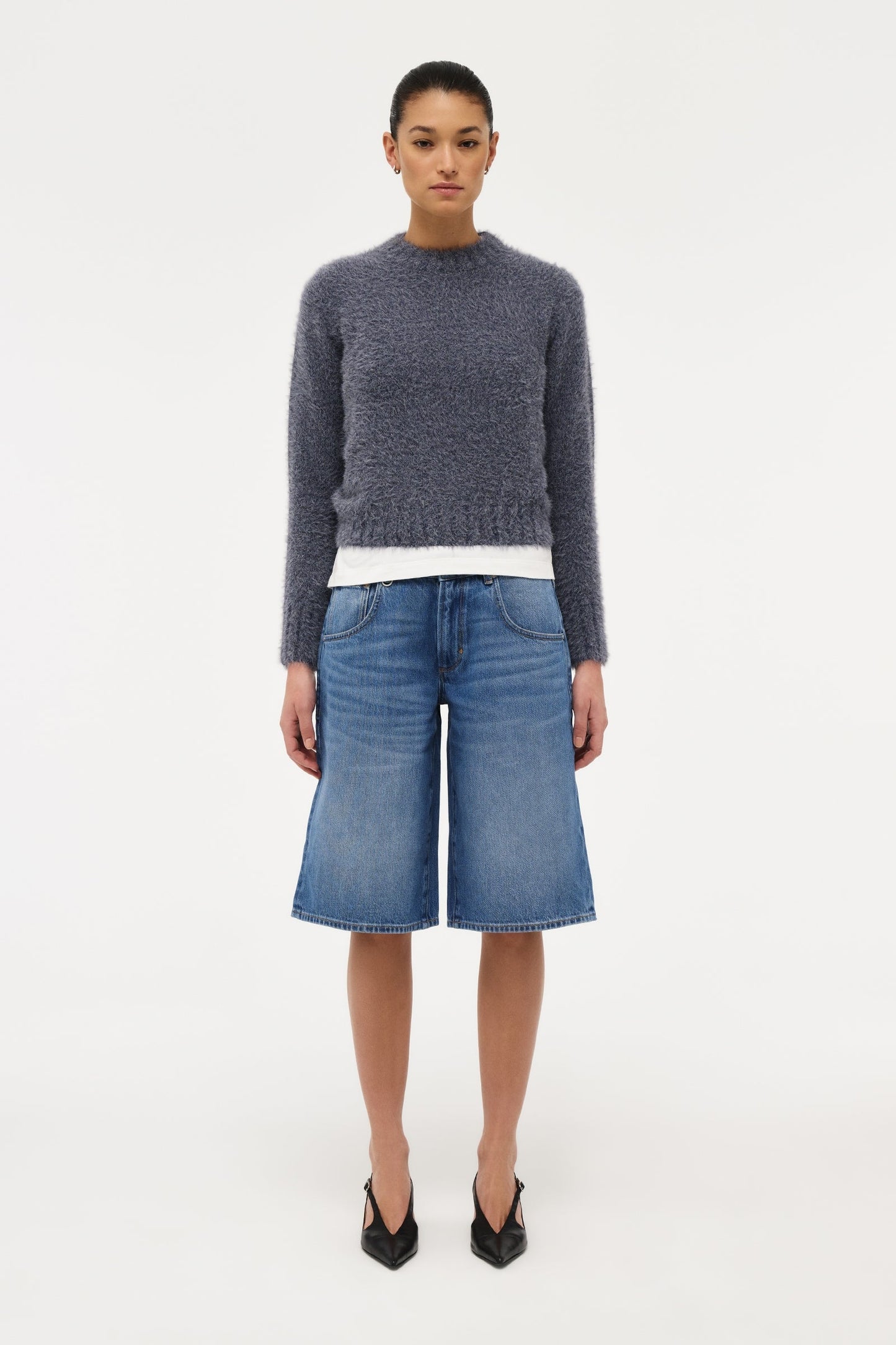 Kate Knit - Navy Marle