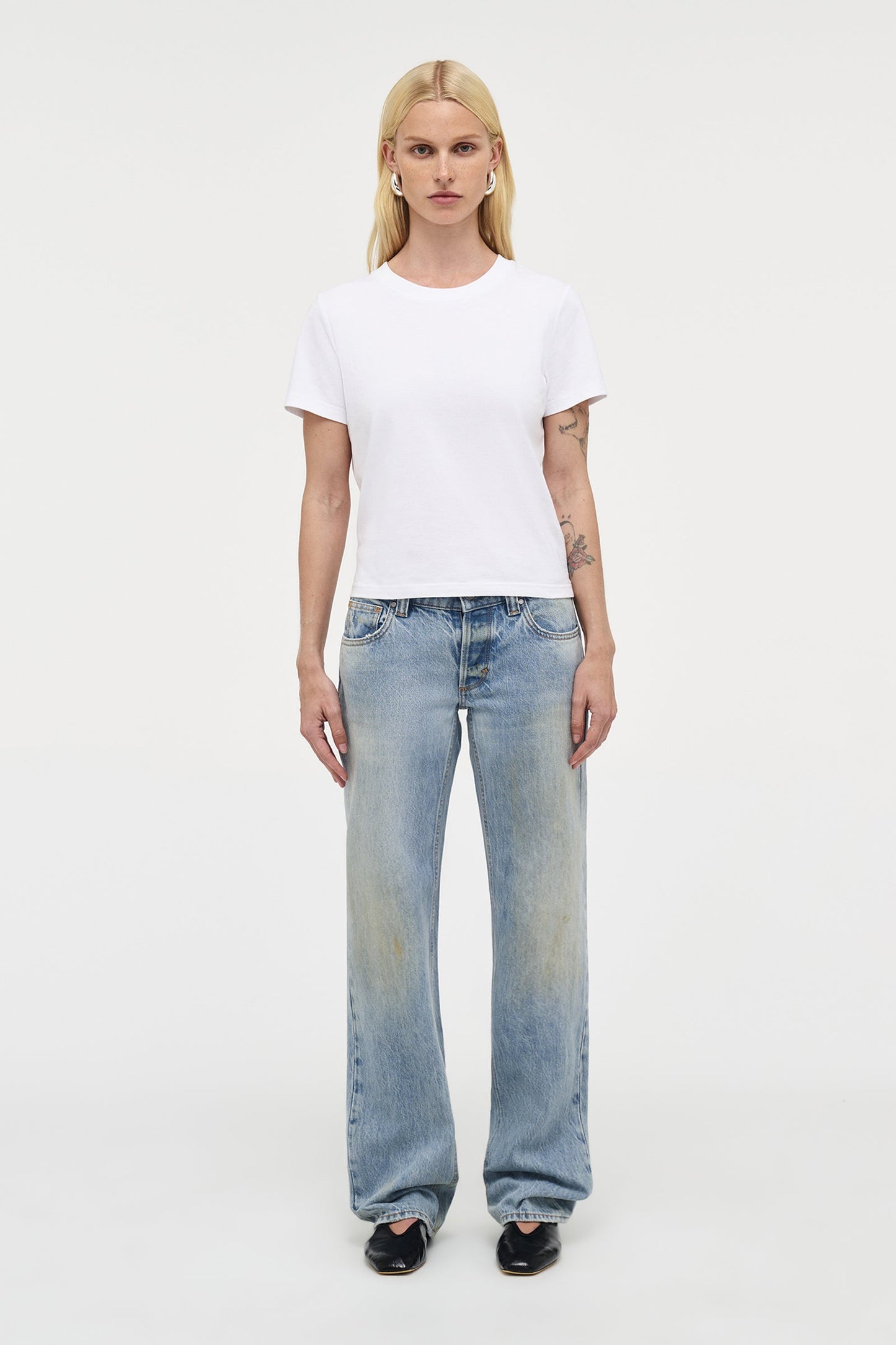 Staple Tee - White