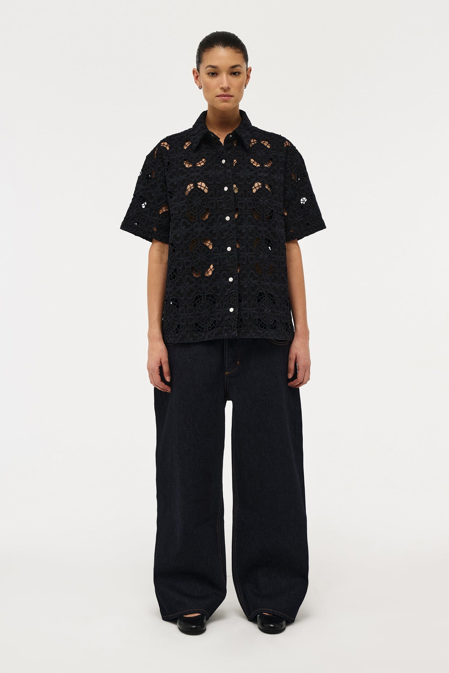 Fiore Embroidery Shirt