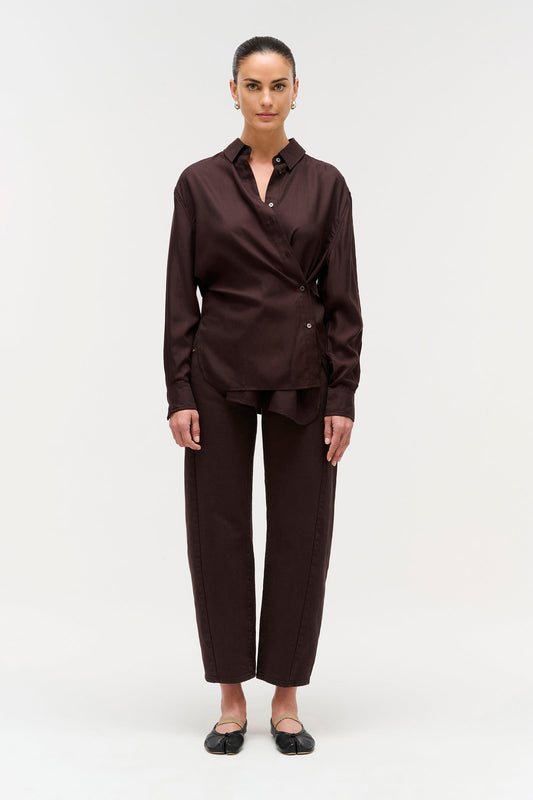 Scene Drape Shirt