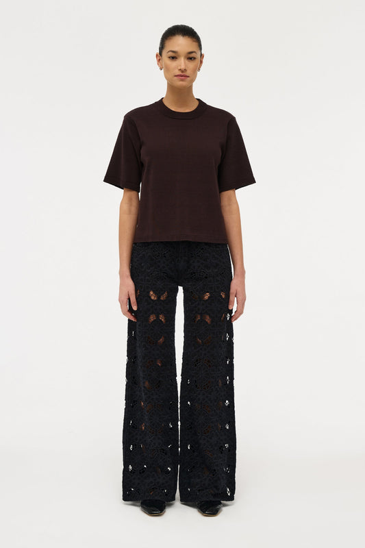 Knit Tee - Sable