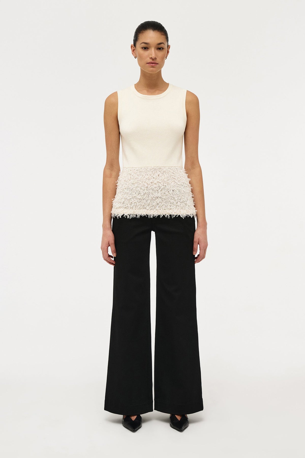 Fray Knit Top