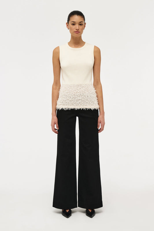 Fray Knit Top