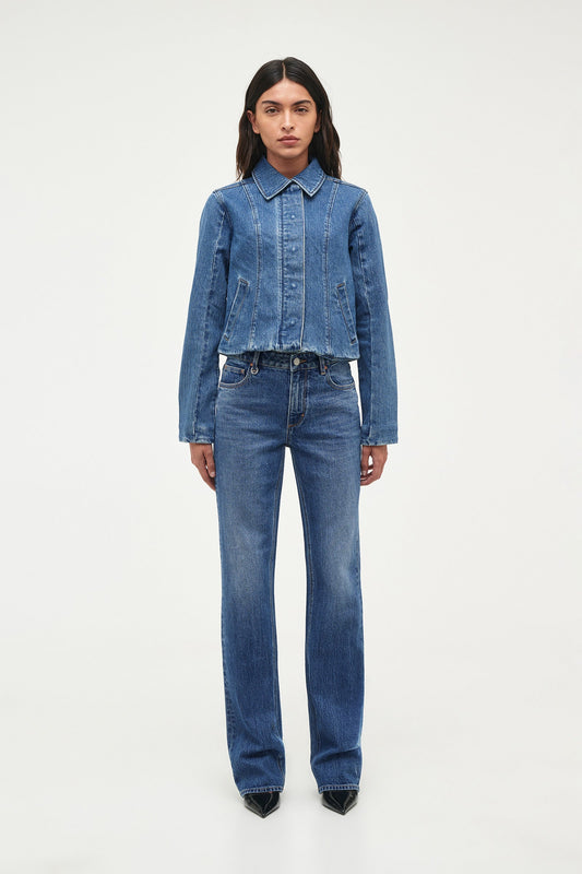 Denim Jacket - Vivid Indigo