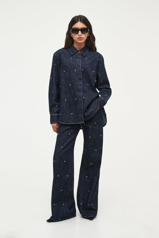 Rivet Shirt - Rinse Indigo