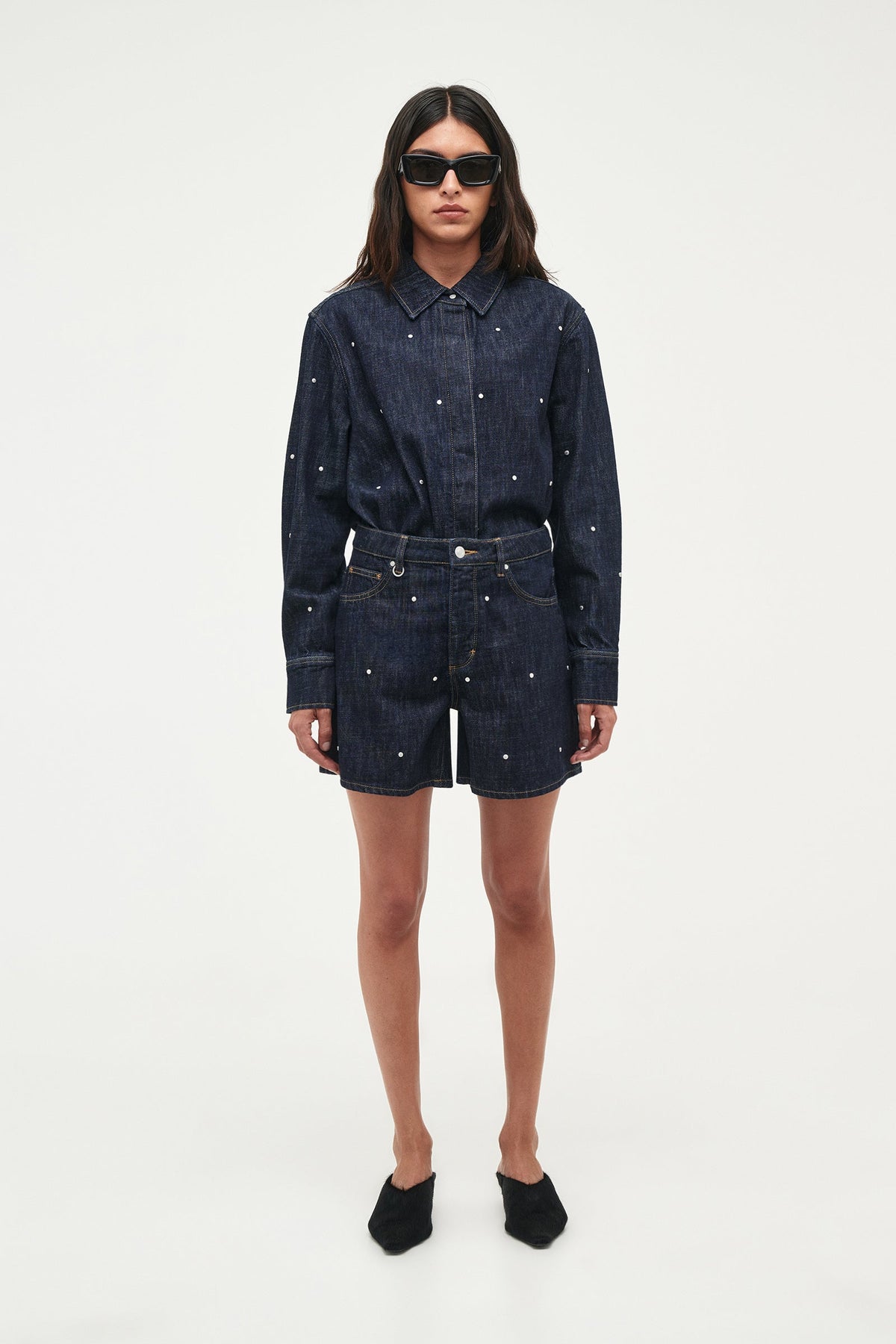 Eva Short - Rinse Studs