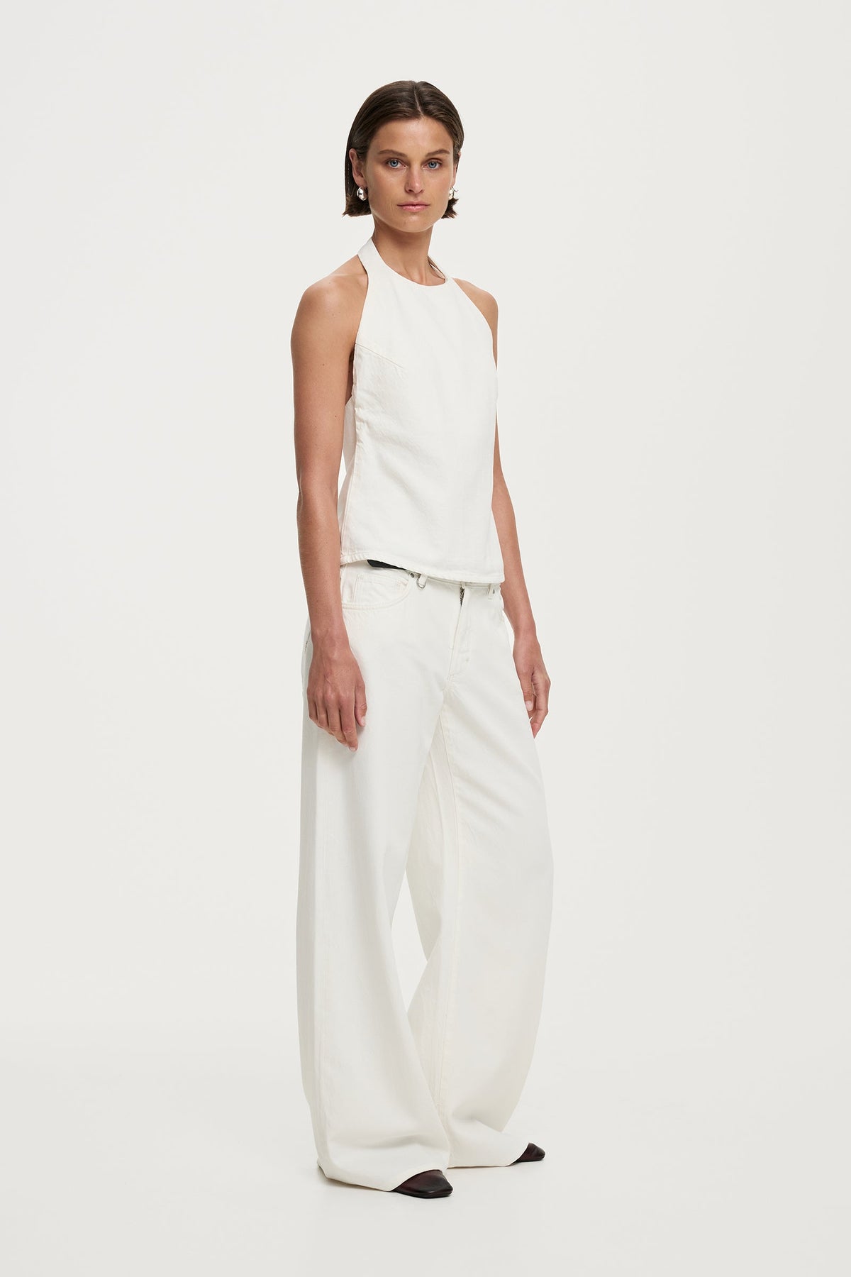 Milla Wide Jeans - White