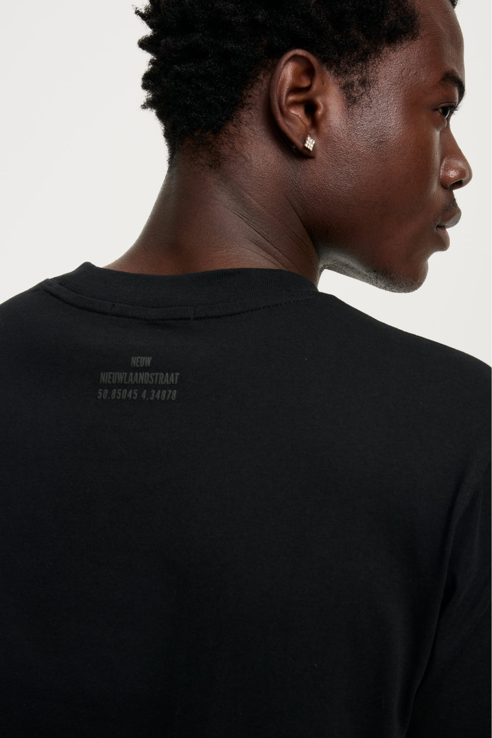 50S Organic Tee - Jet Black