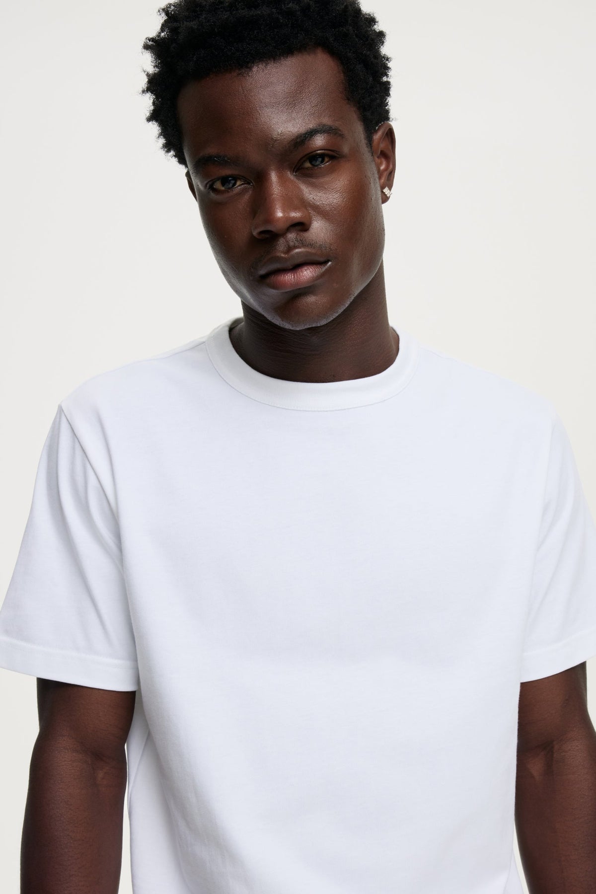 80S Organic Wordmark Tee - White