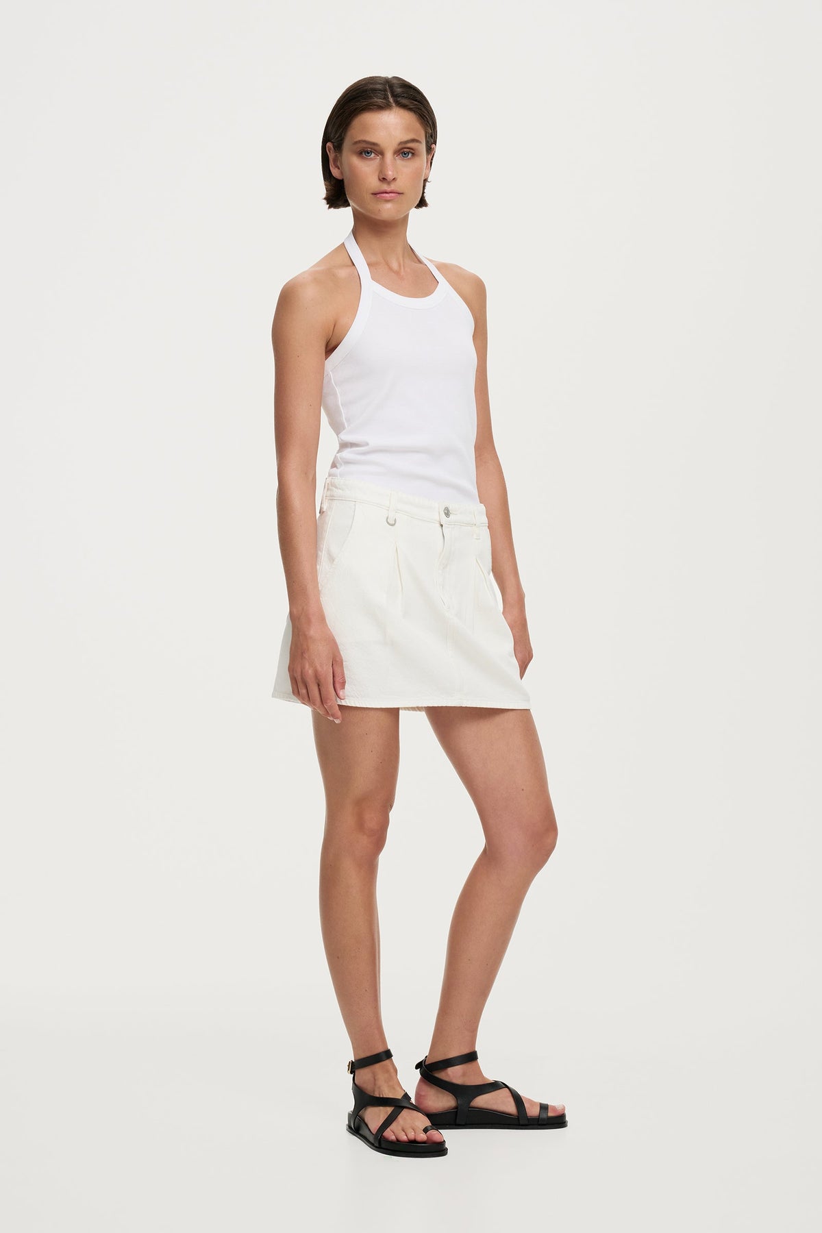 Utility Skirt - White